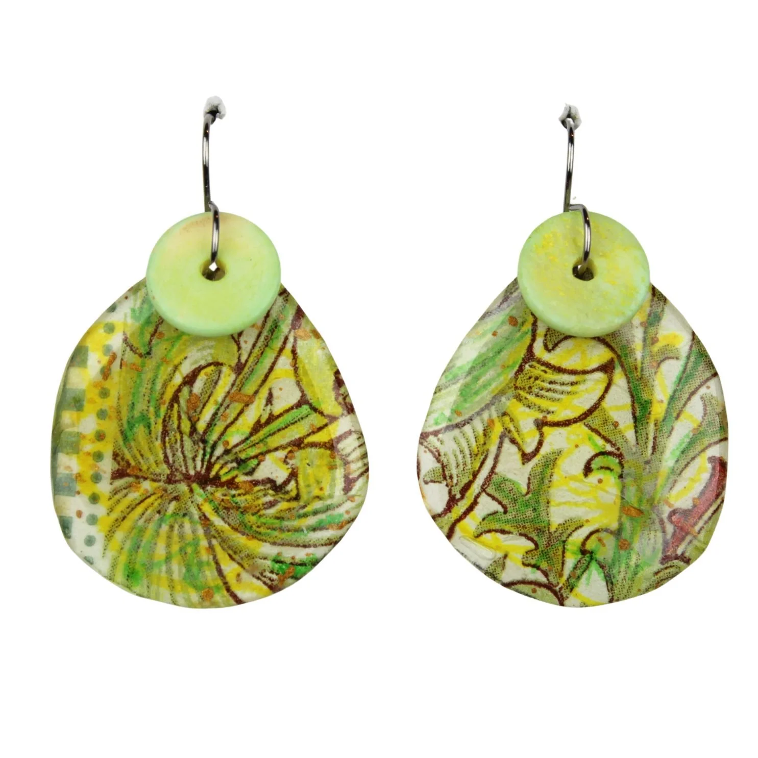 Hand Painted Earrings pt13