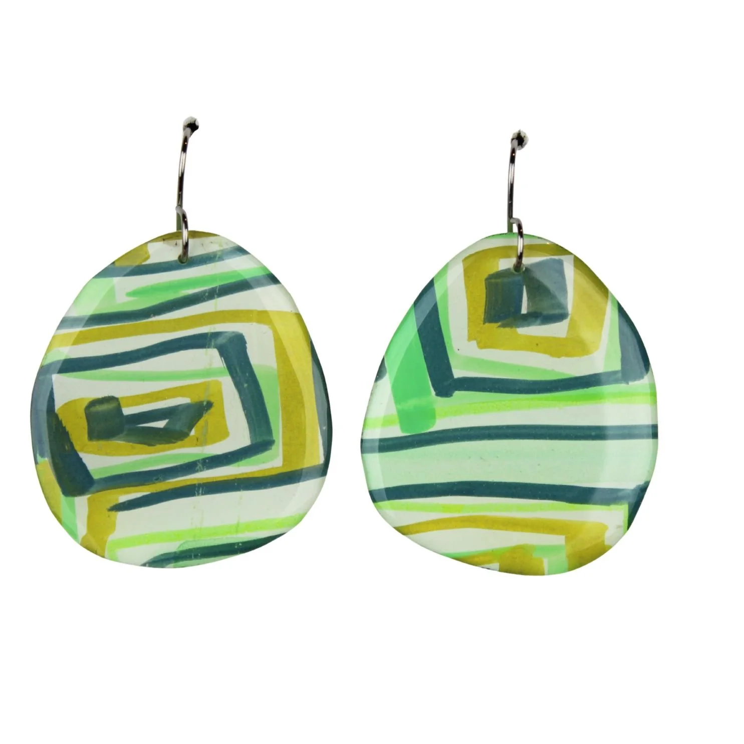 Hand Painted Earrings ne10