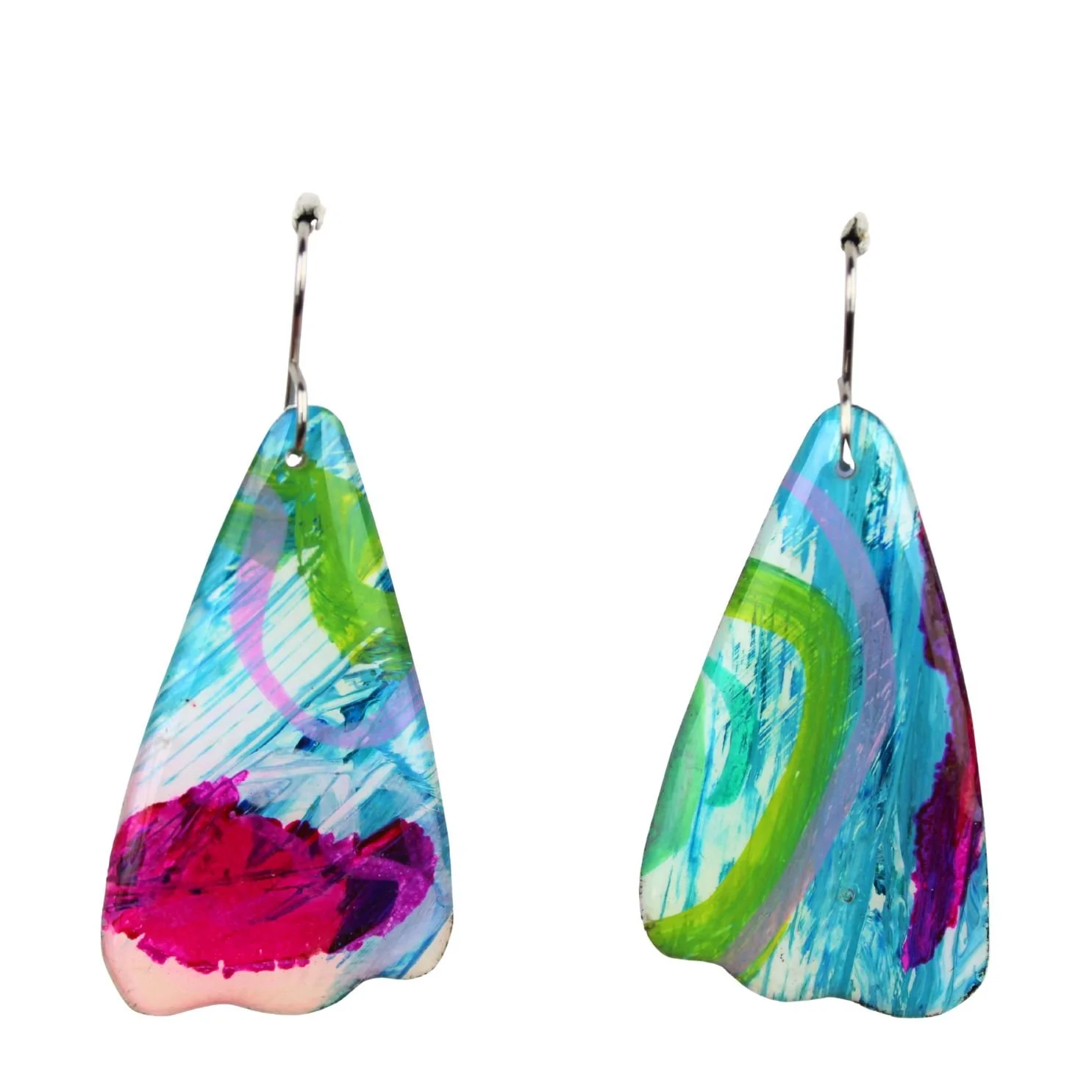 Hand Painted Earrings Dp6