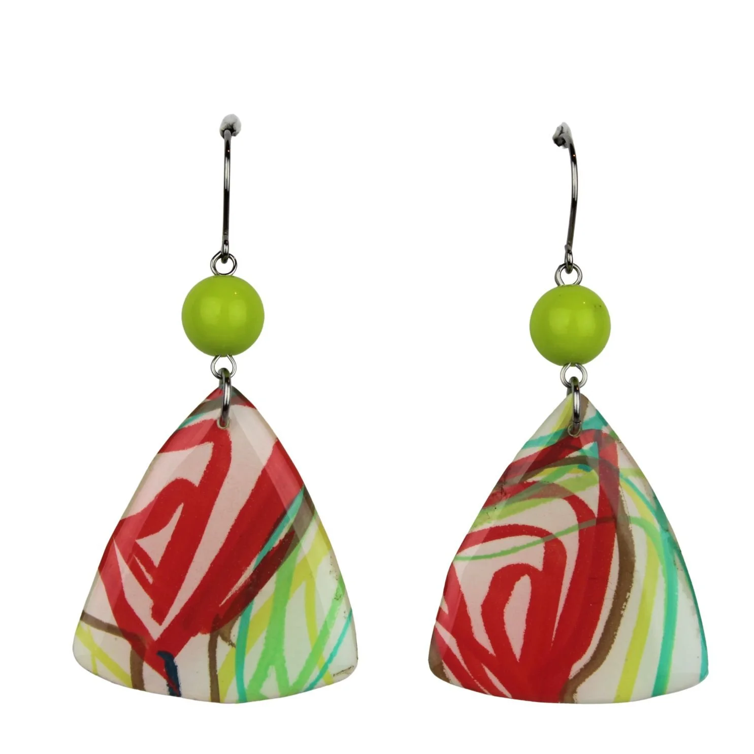 Hand Painted Earrings pt6