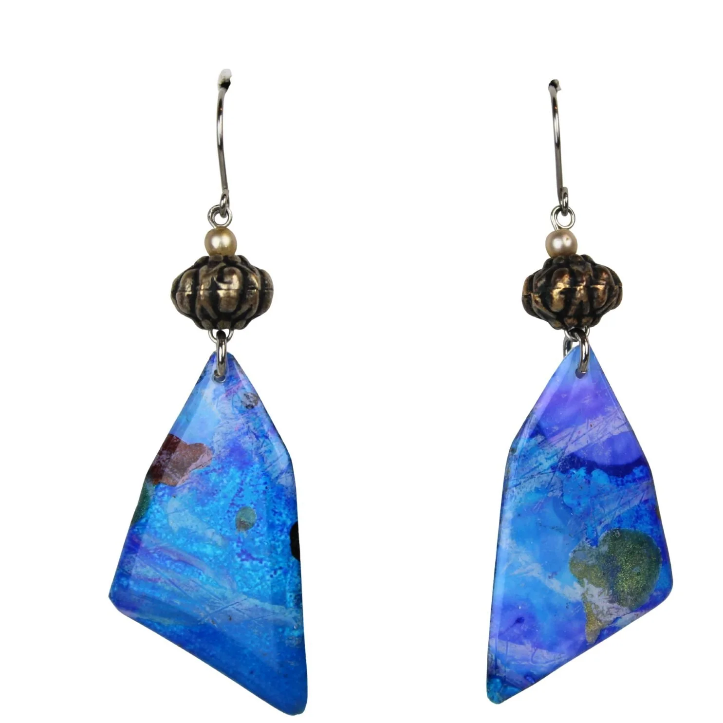 Hand Painted Earrings Pa37