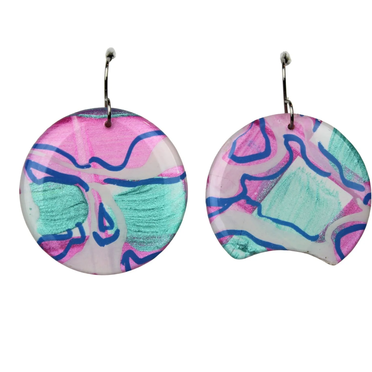 Hand Painted Earrings pt10