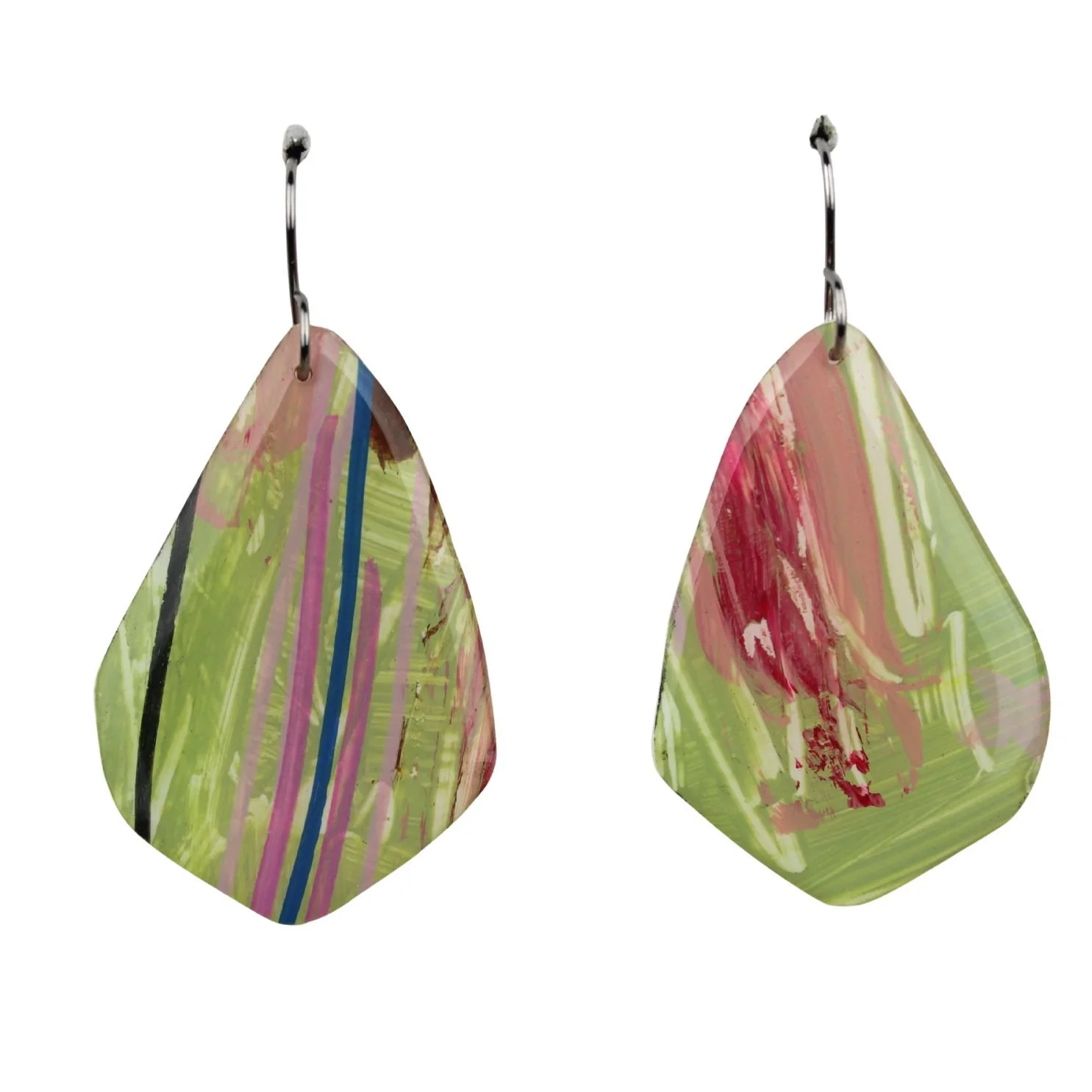 Hand Painted Earrings Dr40