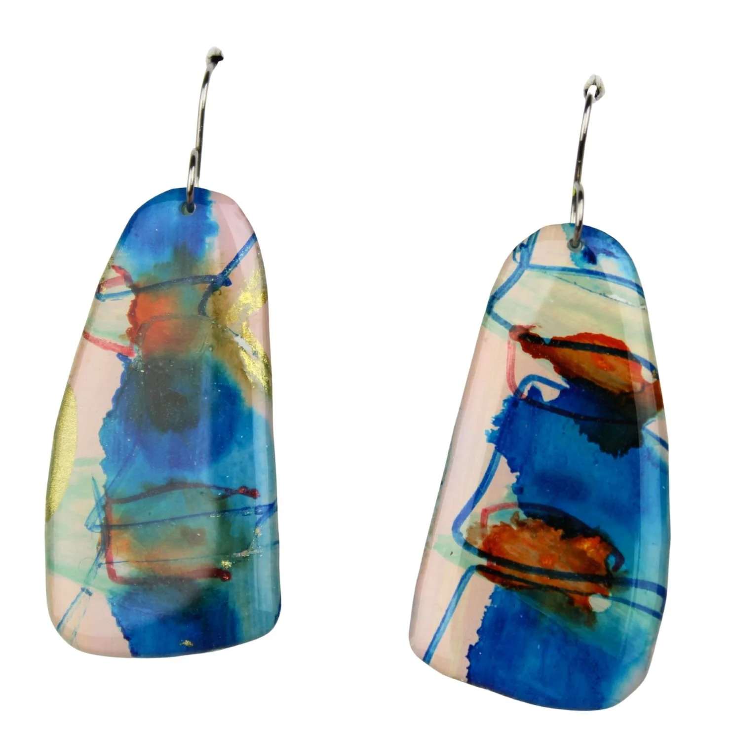 Hand Painted Earrings ne31