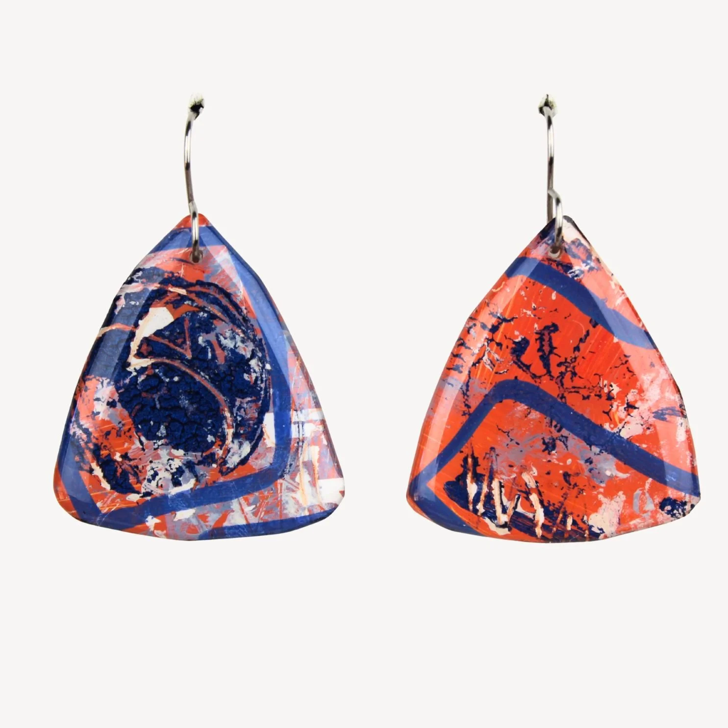 Hand Painted Earrings Ap17