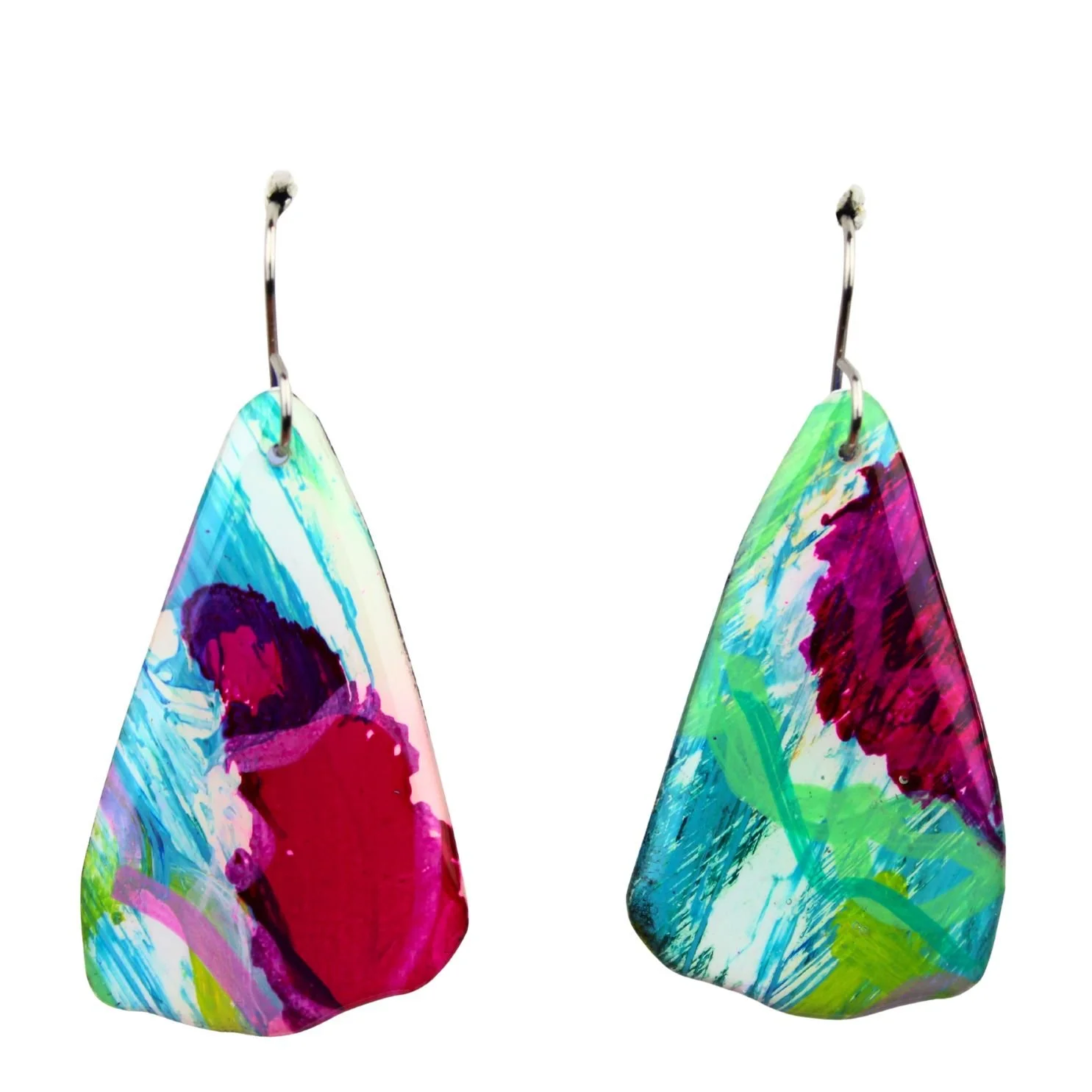 Hand Painted Earrings Dp19