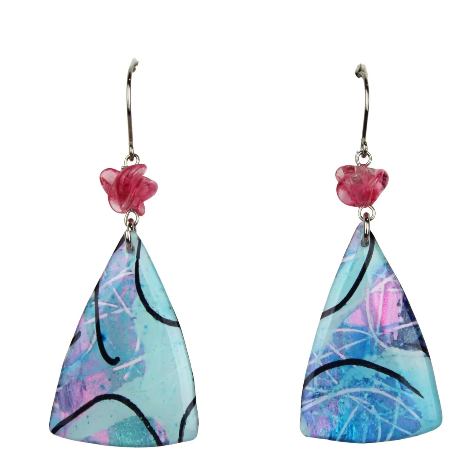 Hand Painted Earrings pt2