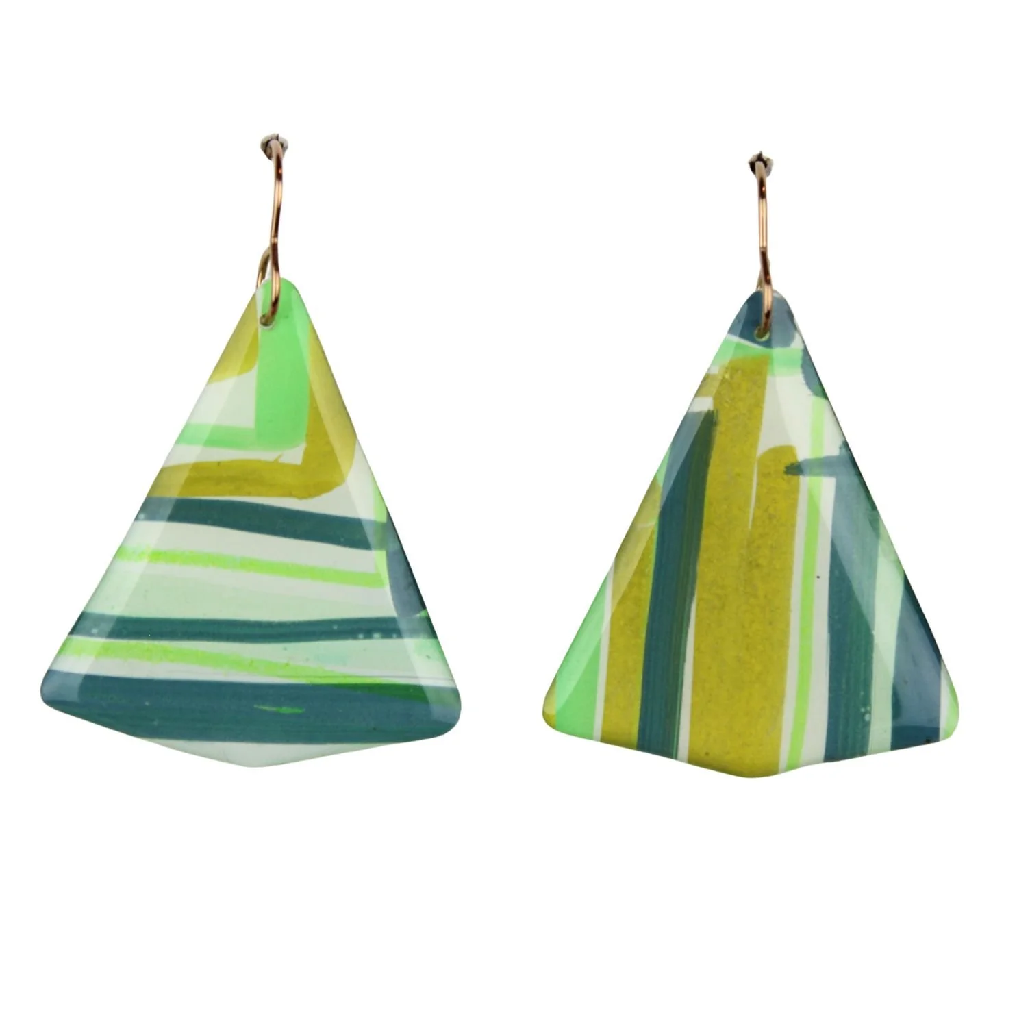 Hand Painted Earrings ne12