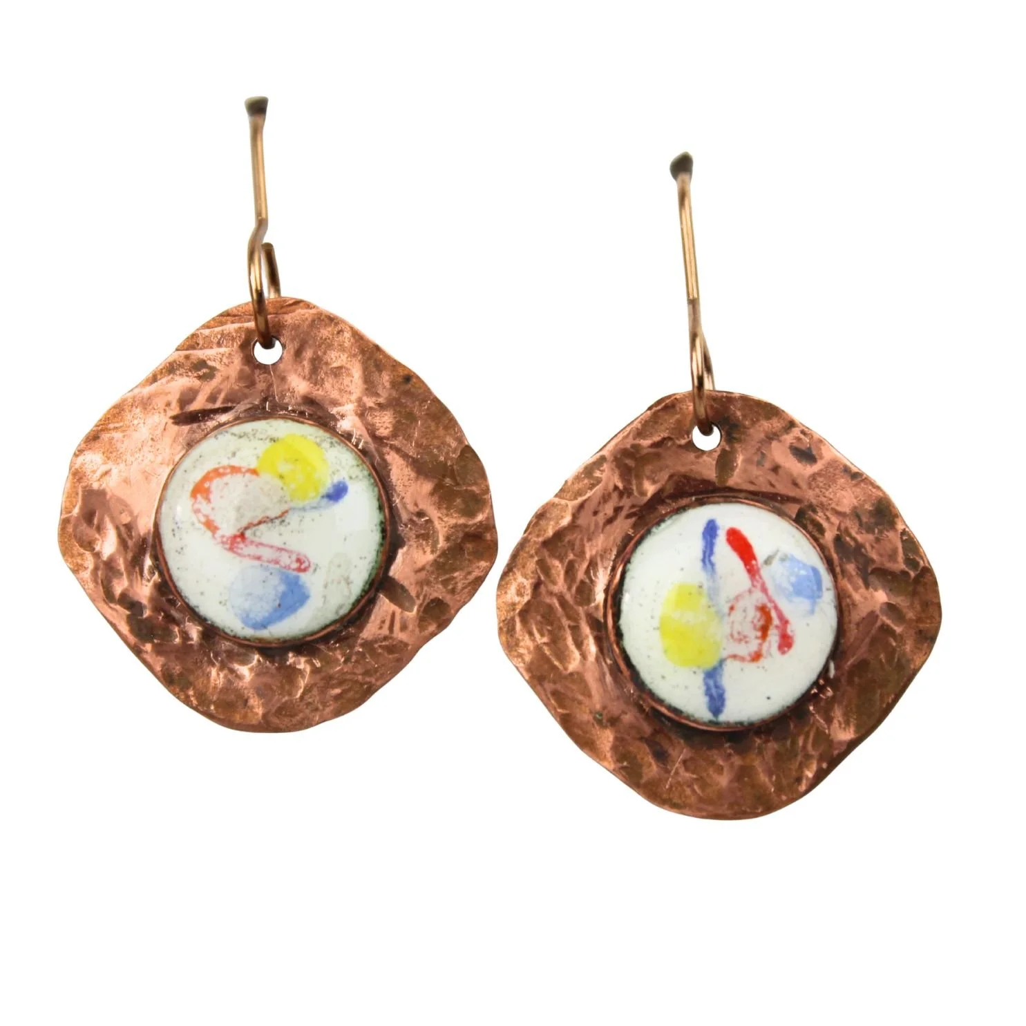 Hand Painted Earrings m44