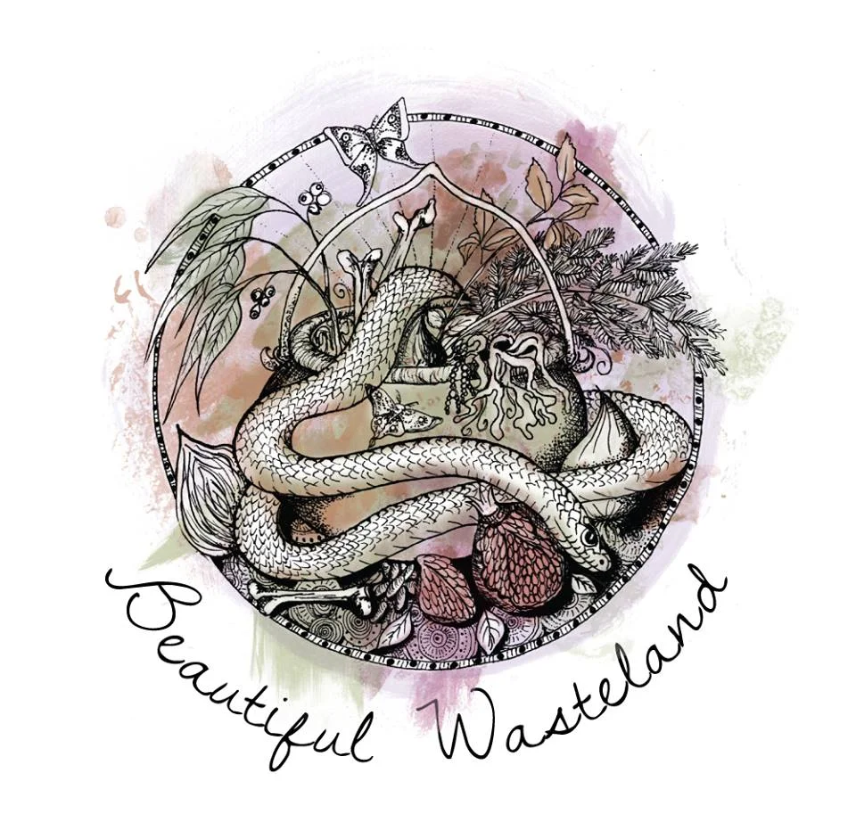 Local fashion label Beautiful Wasteland approached Runaway Graphics to help develop a brand identity to convey the natural dye techniques used in their fashion designs and accessories.