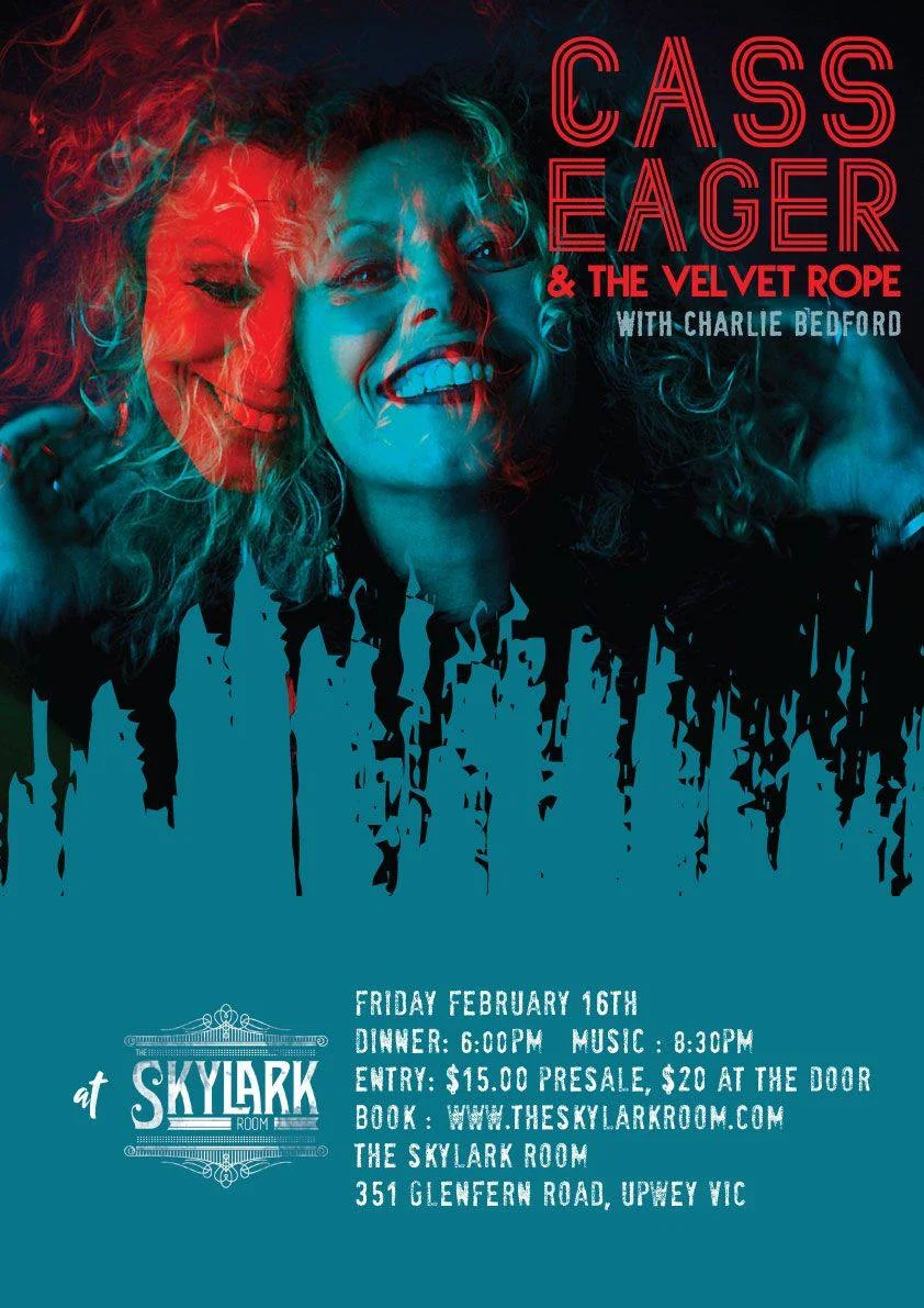 One of the components of Runaway Graphics role while part of The Skylark Room team was producing event posters for performing bands. This became a fast and cost effective aspect of the venue, that provided continuity in design style and quality, while also providing bands and musicians with high quality posters they were able to use to promote their events. Runaway Graphics still does basic event posters for incredibly competitive prices. Get in touch today to find out more about how Runaway Graphics can help you promote your event!