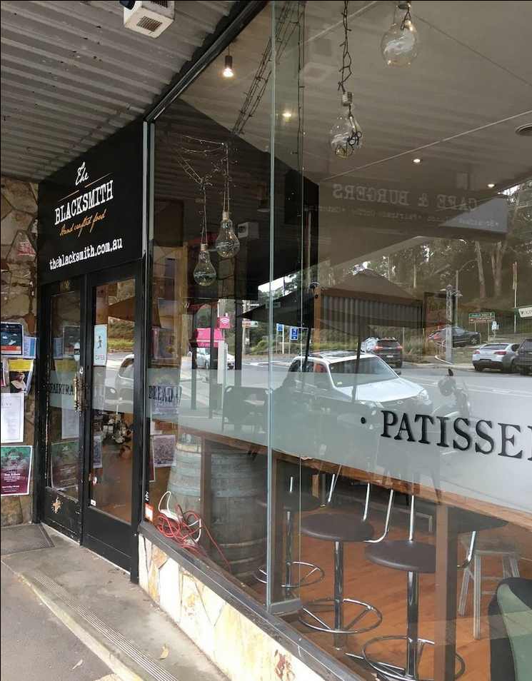 The Blacksmith Cafe in Belgrave VIC (Formally known as Chocolate Sensation) approached Runaway Graphics to help rebrand their business. This project included the redesign of the buisness logo, their fascia signage, menus & coffee/business cards.