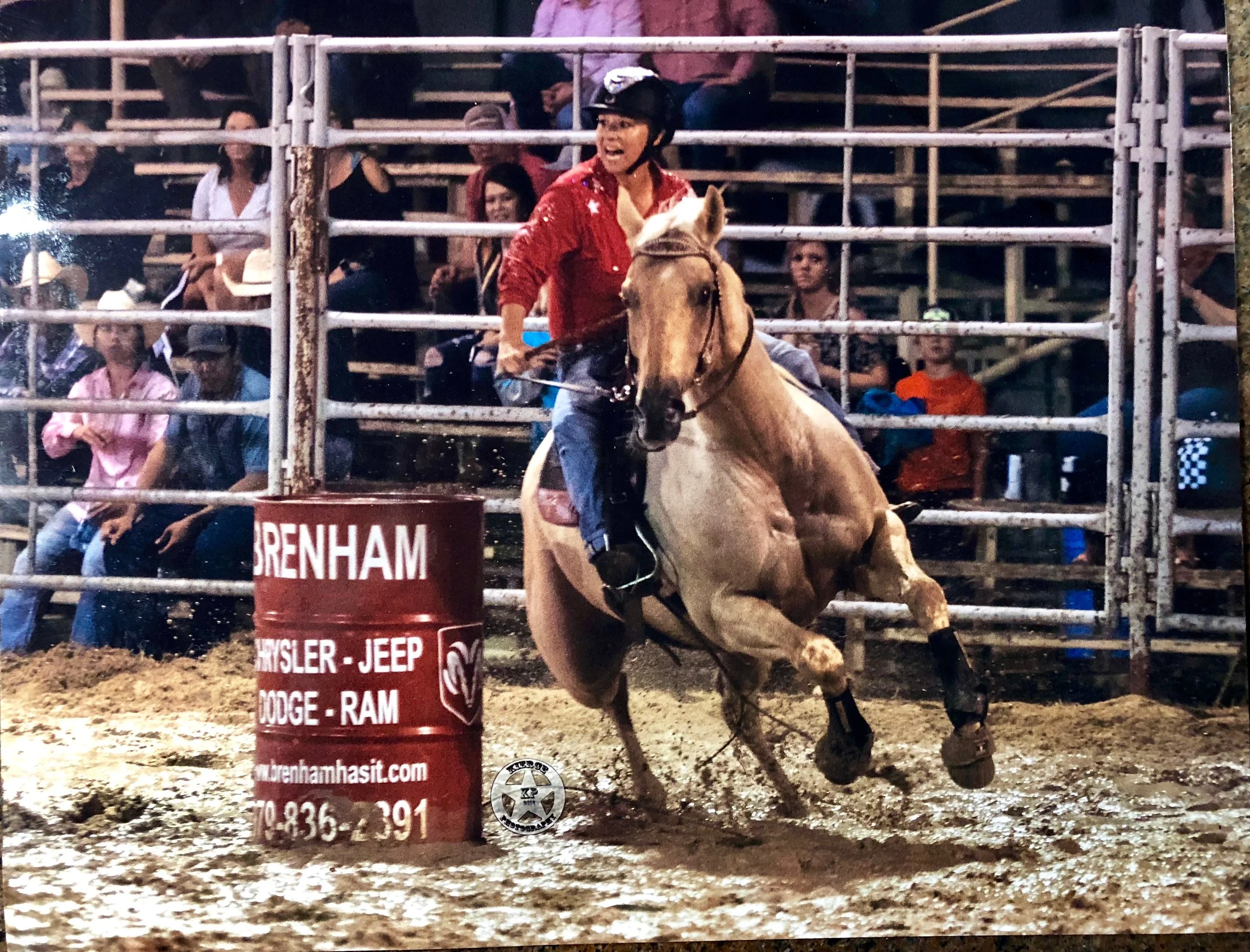 Jackie and King Brenham Mud.jpeg