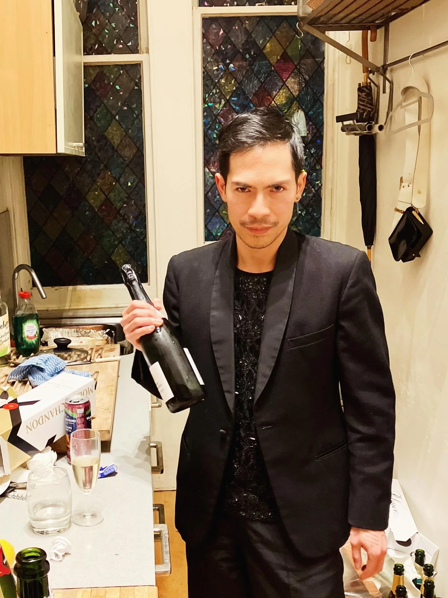 Your favorite black out bartender