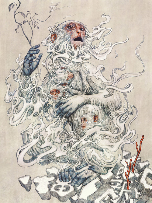 Year Of Monkey by James Jean