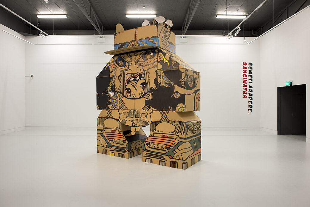 Reweti Arapere, Rangimatua, 2015. Courtesy of the artist and The Dowse Art Museum. Photo by Mark Tantrum.