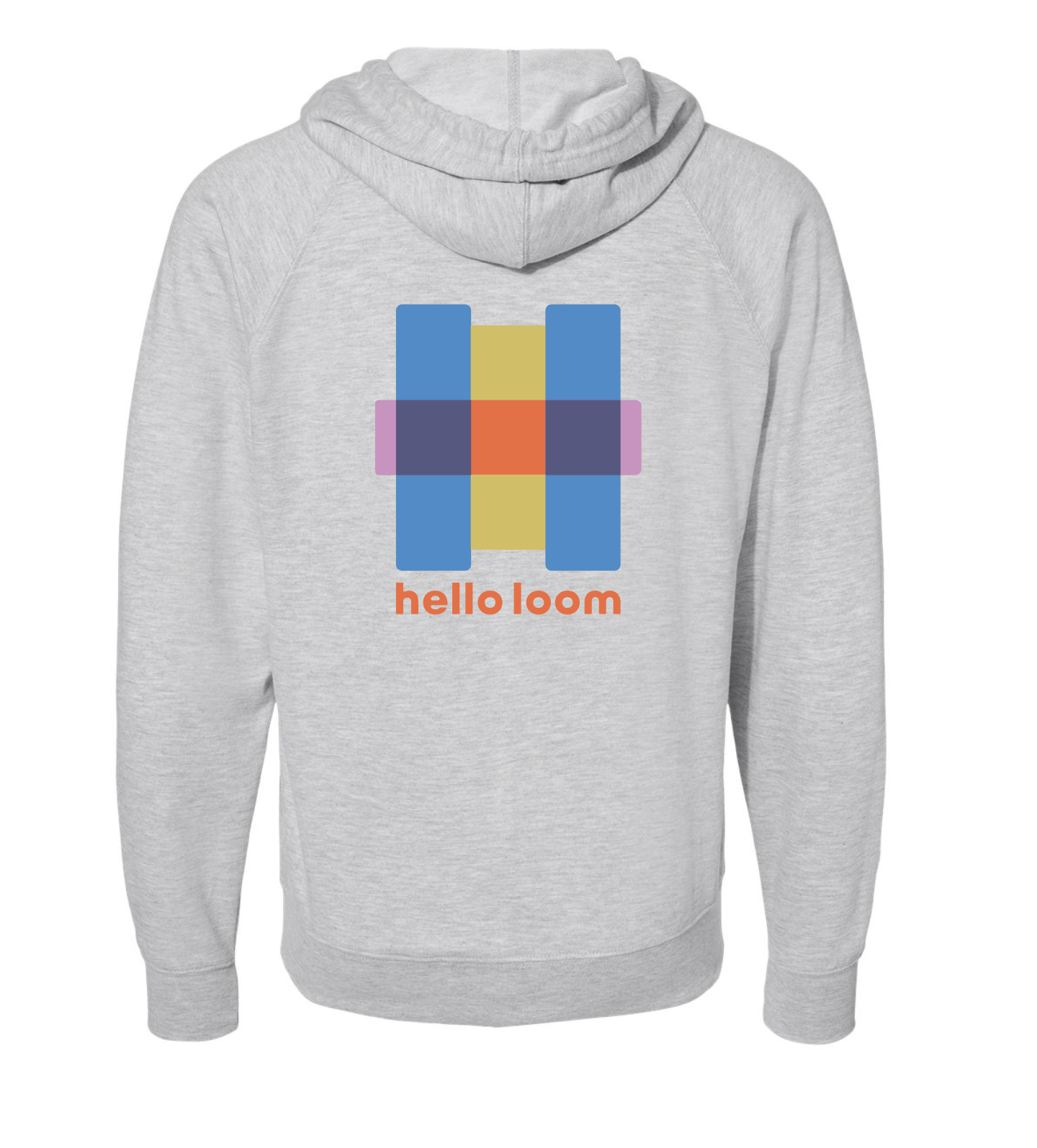 Hello Loom Lightweight Hooded Sweatshirt