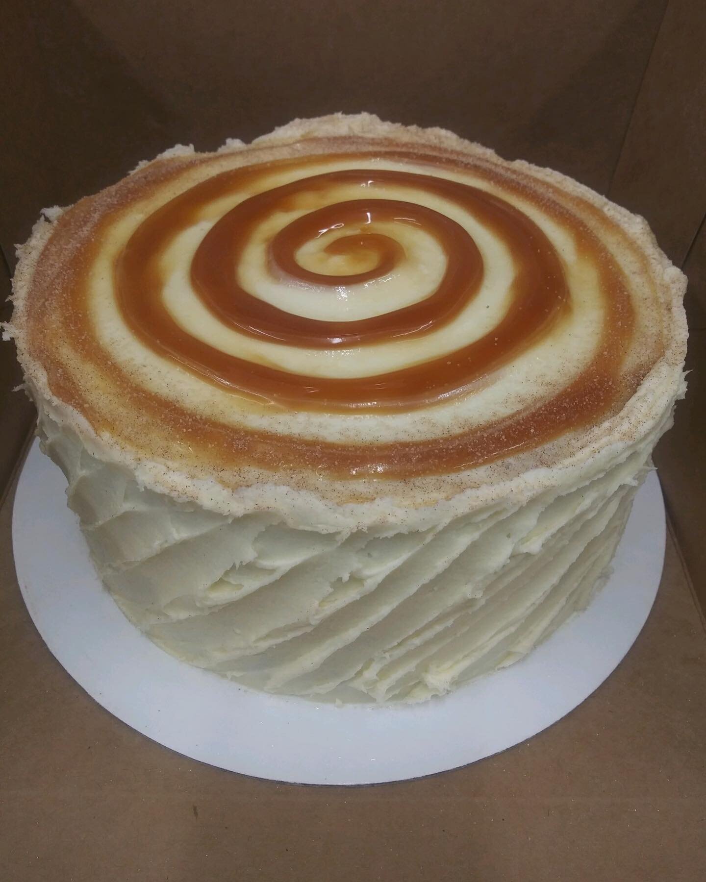 Cinnamon roll cake