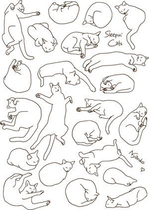 Linear cats by Nyanko.jpeg