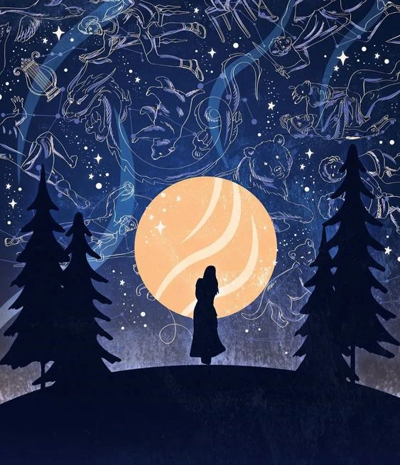 Becca Reitz orange moon constellations.jpg