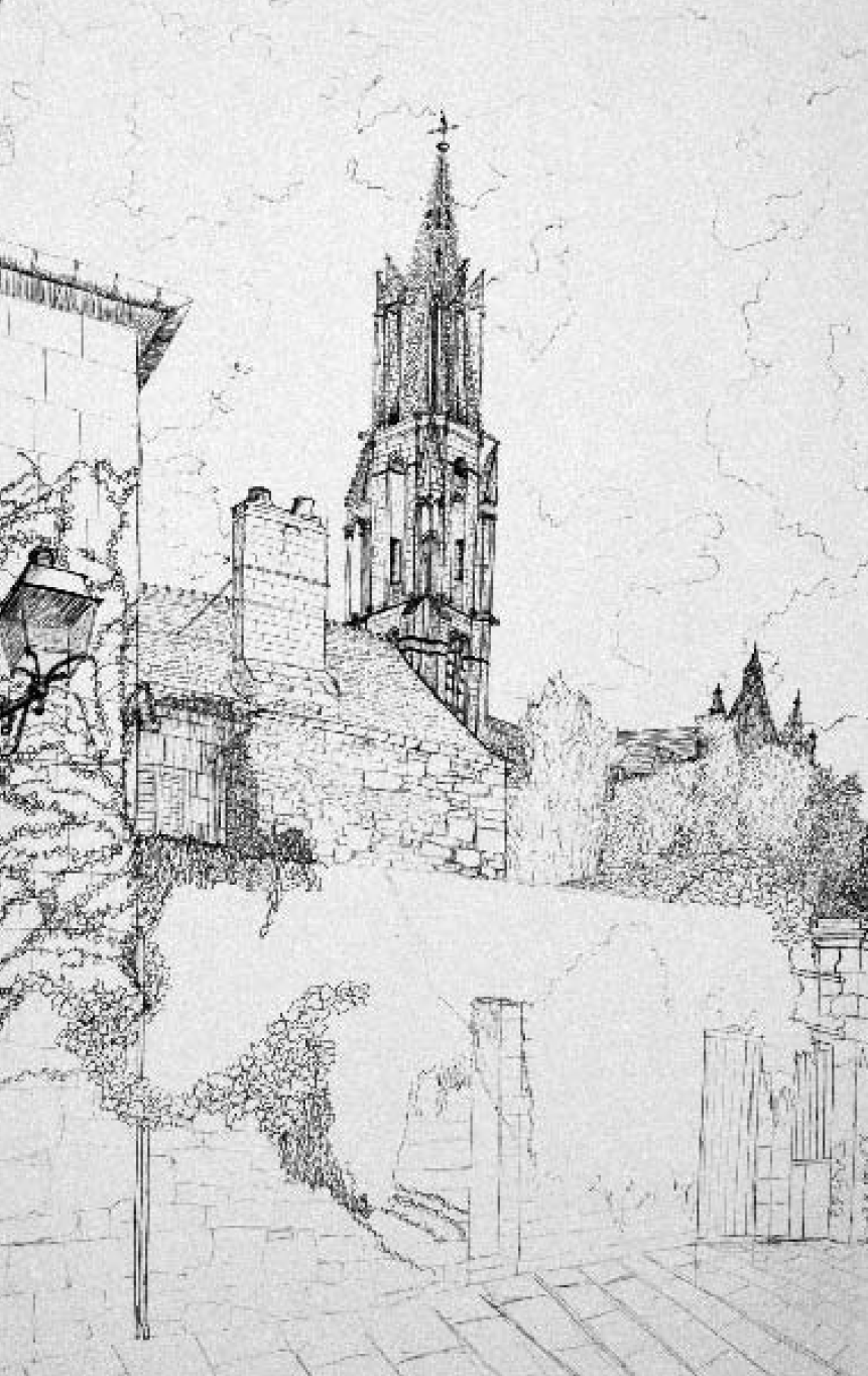 Cathedral Sketch
