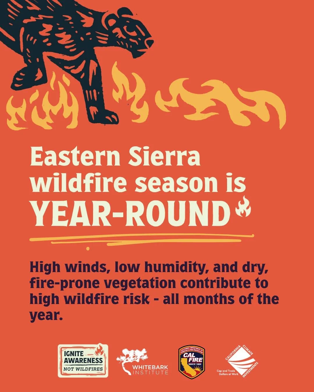 Your climbing trips  should leave memories, not burn scars.

The Eastern Sierra&rsquo;s remoteness is part of its charm, but it also means slower wildfire response times, and often volunteers must step in to help.

Before your next adventure, keep th