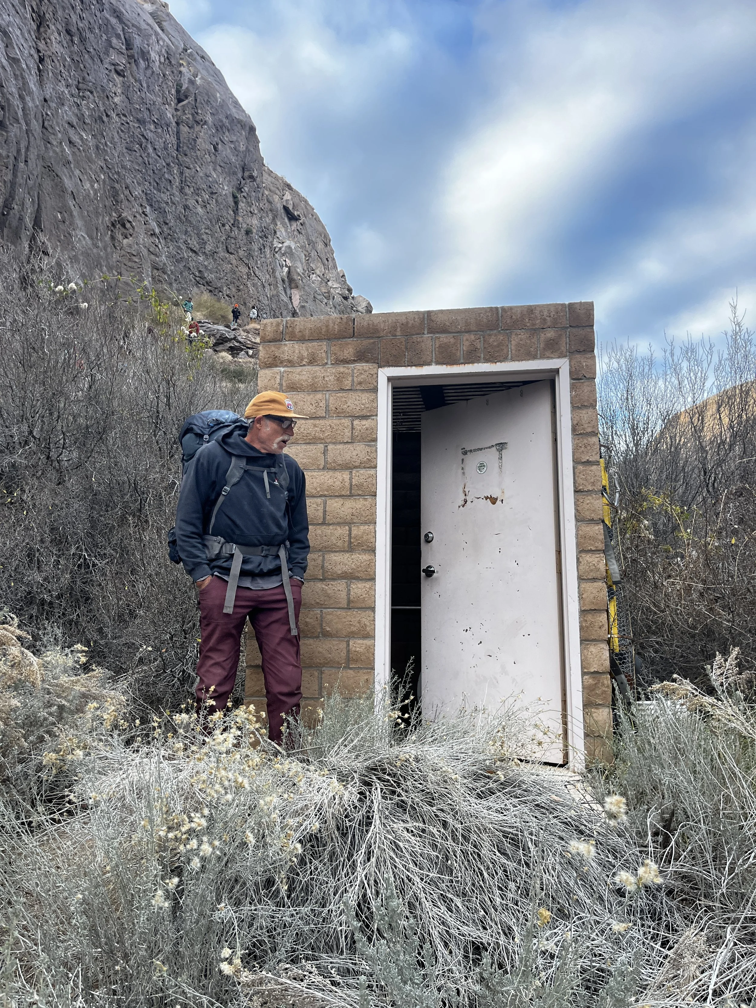 Toilet History - Owens River Gorge