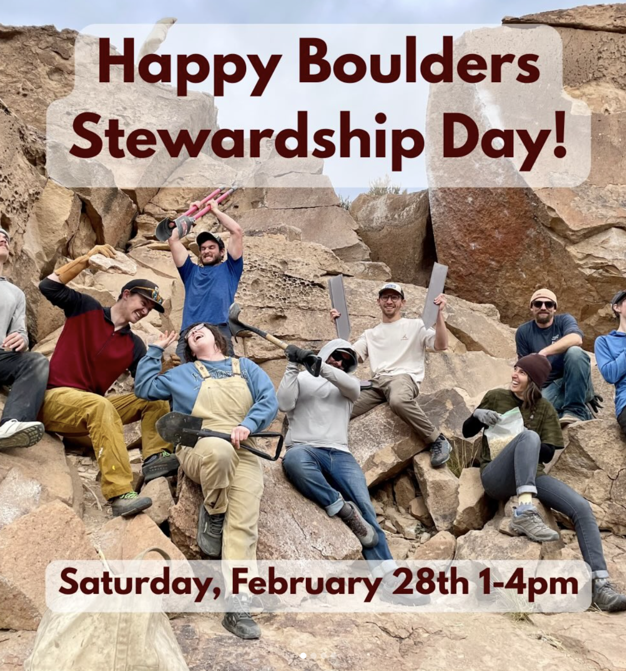 Happy Boulders Stewardship Day!