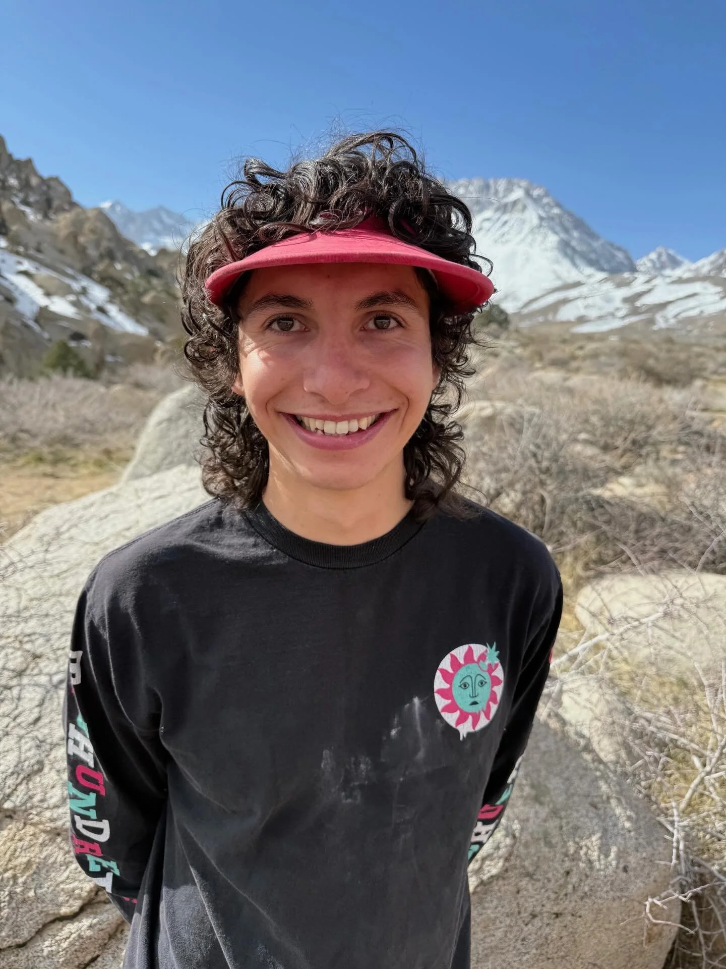 Welcome Vince, our new Stewardship Director! 🥳

Vince moved to Bishop full-time in 2024 to pursue climbing, skiing, and a career in biology. He brings the energy of a life-long climber and the perspective of a wildlife biologist with him wherever he
