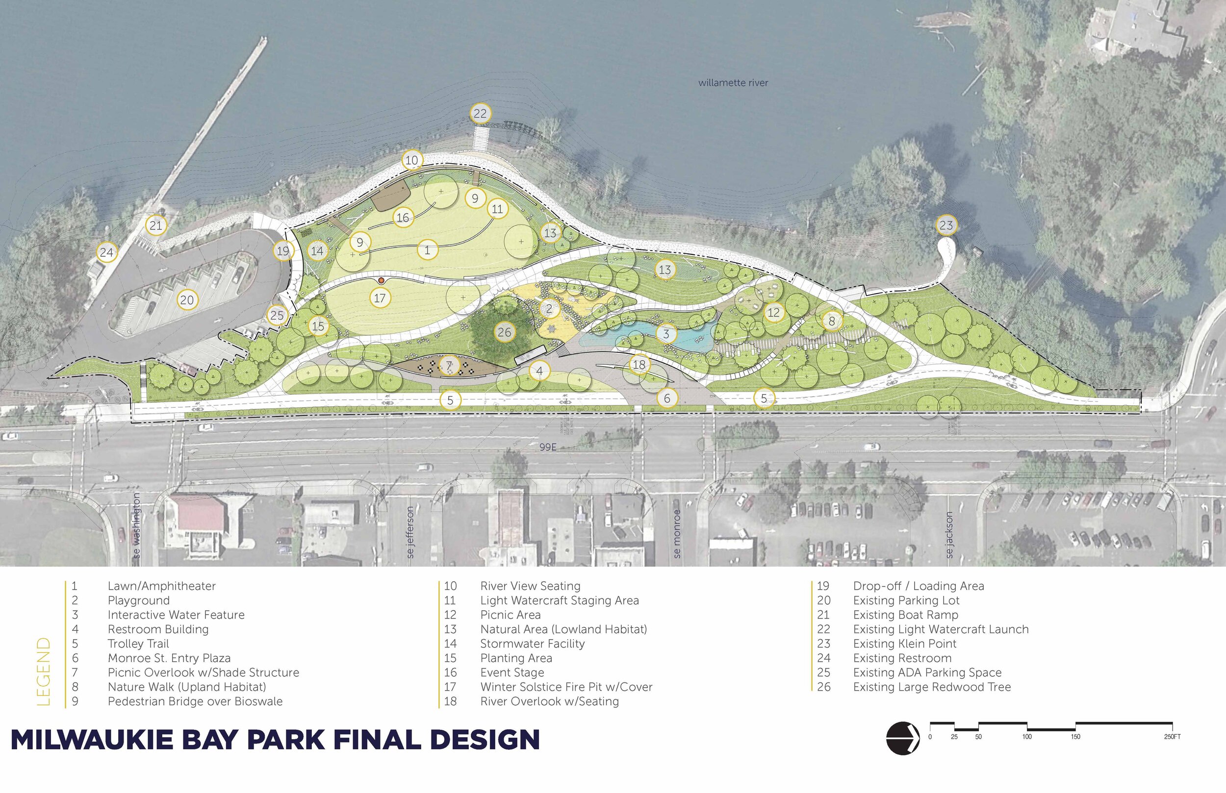 Milwaukie Bay Park - Final Design Plan*