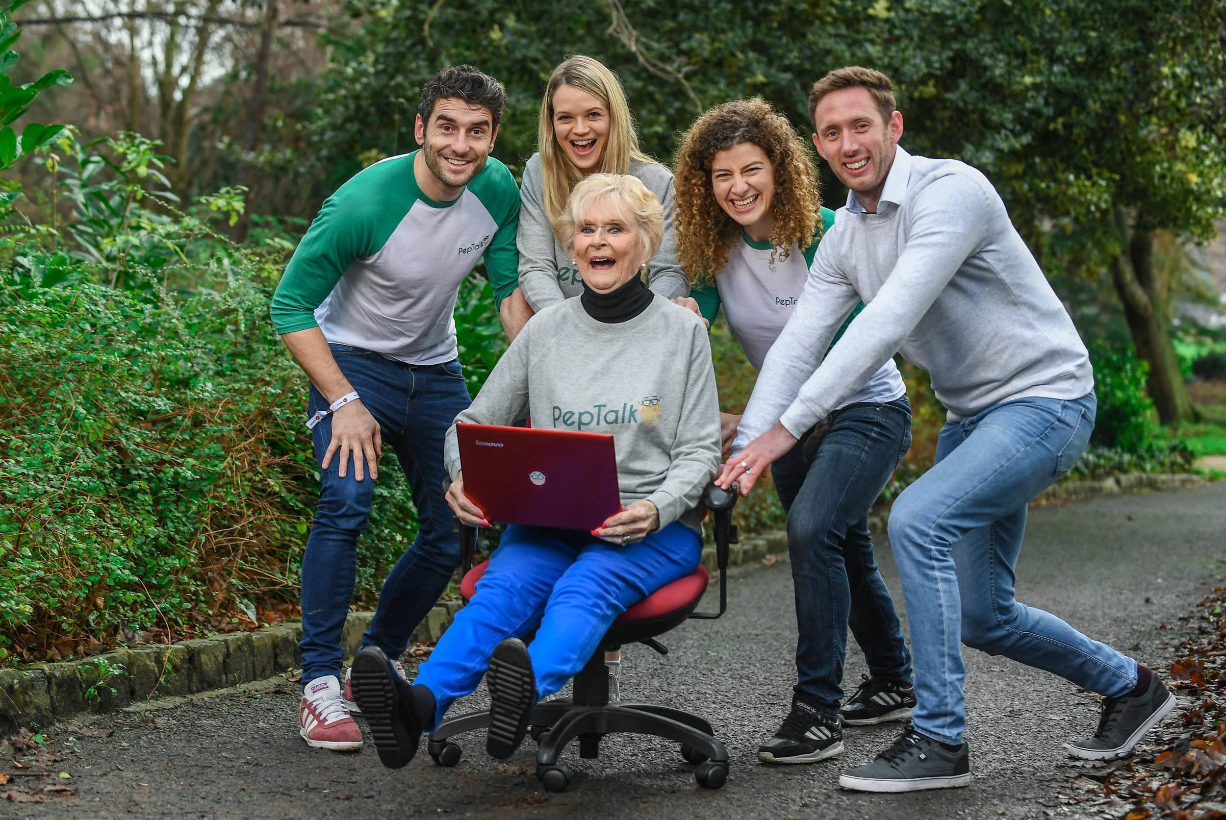 FROM R-L Dream Team members Bernard Brogan, Ailís McSweeney, Rosemary Smith, Jenny Murphy and Michael Fennelly.jpg