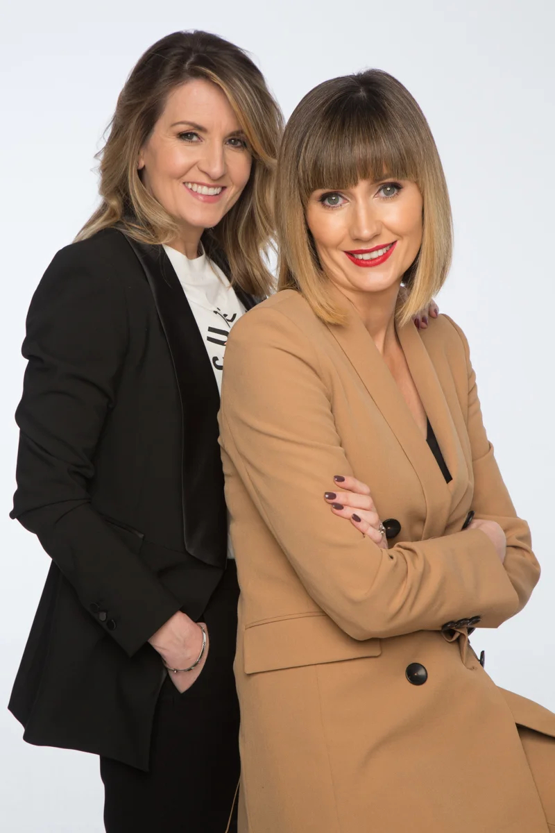 Charlotte Bradshaw and Leslie Healy of Salonetwork