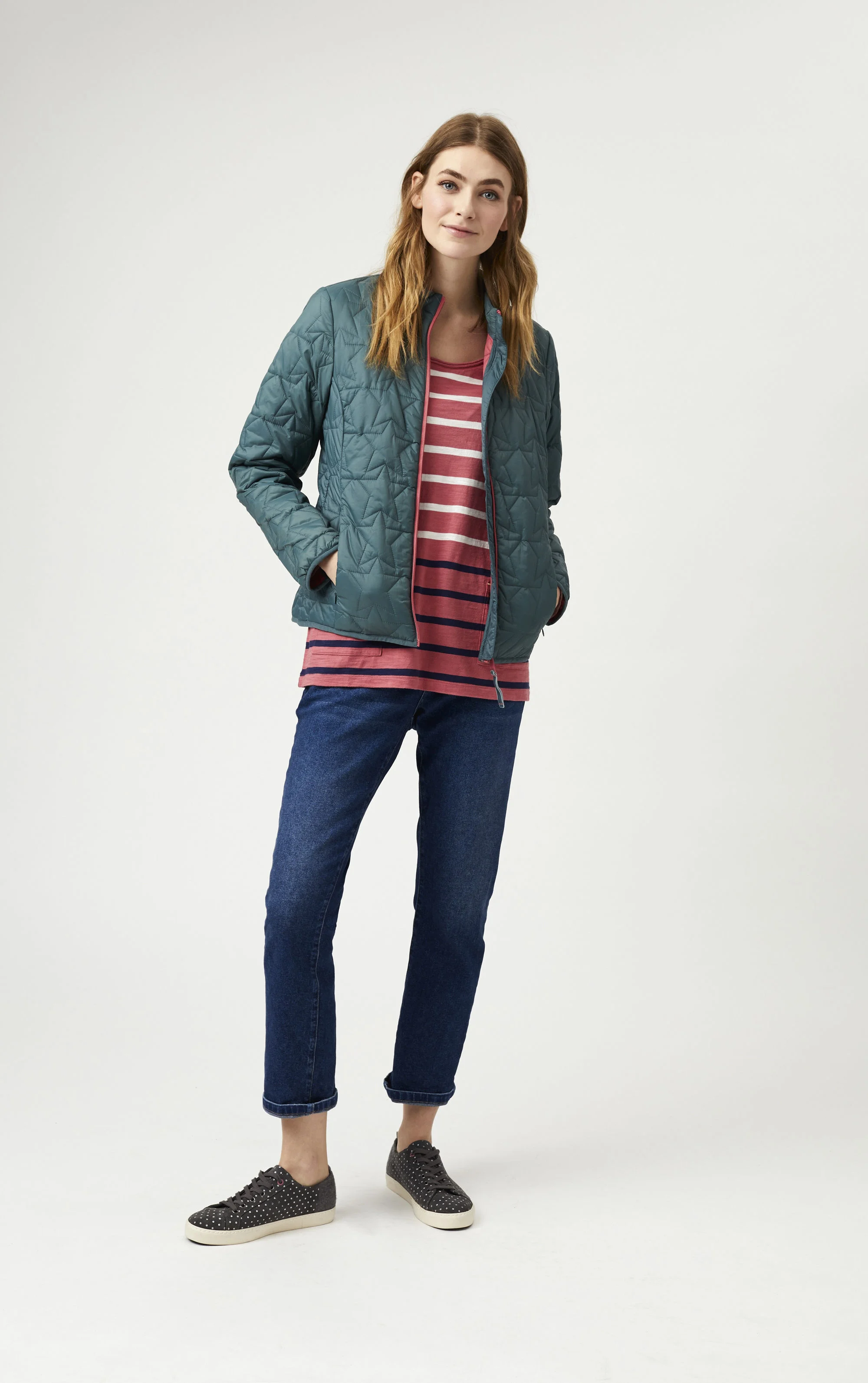 9. White Stuff Dallington Star Quilted Jacket