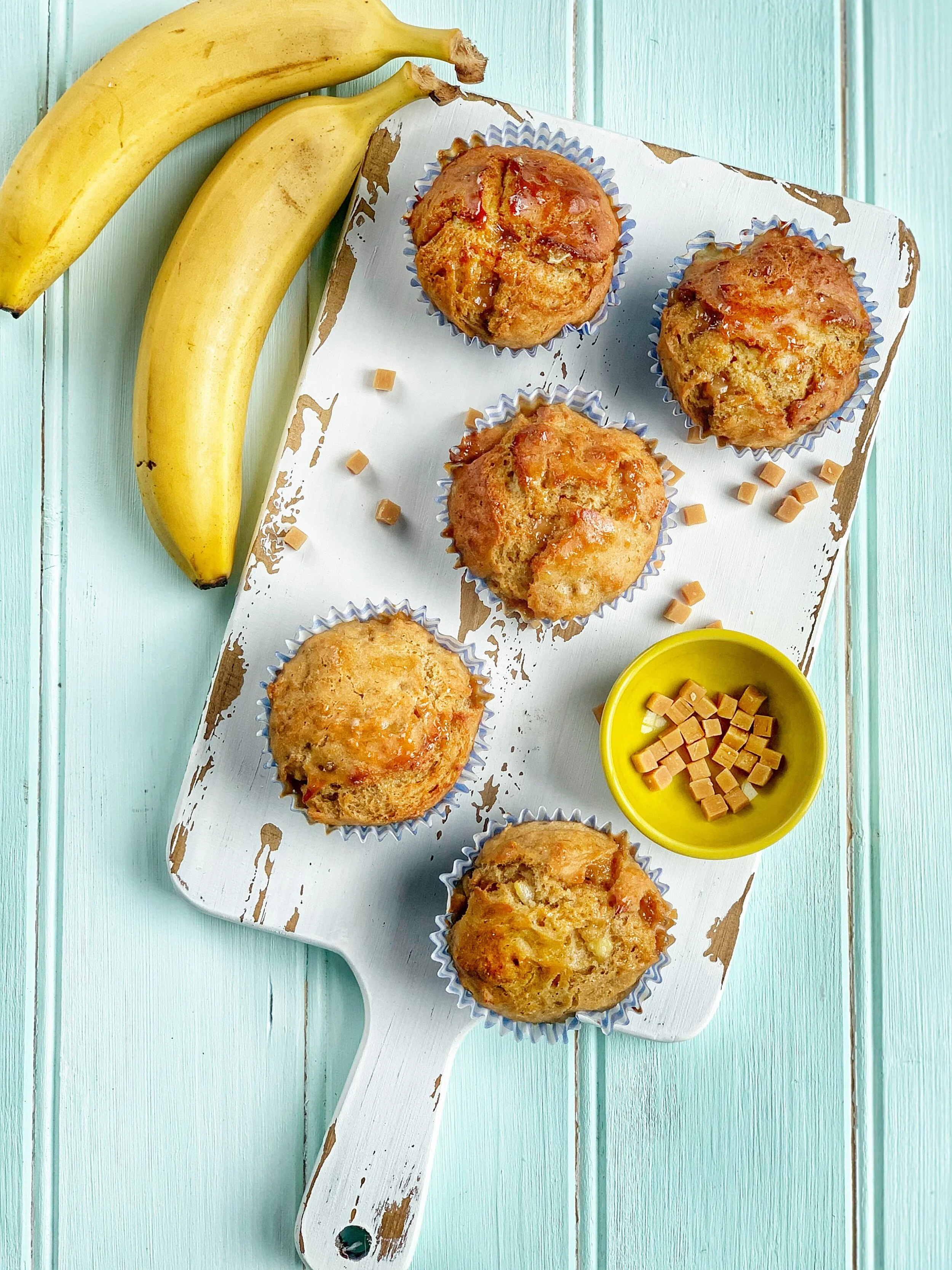 Glenisk’s Fudgy Banana Yogurt Muffins