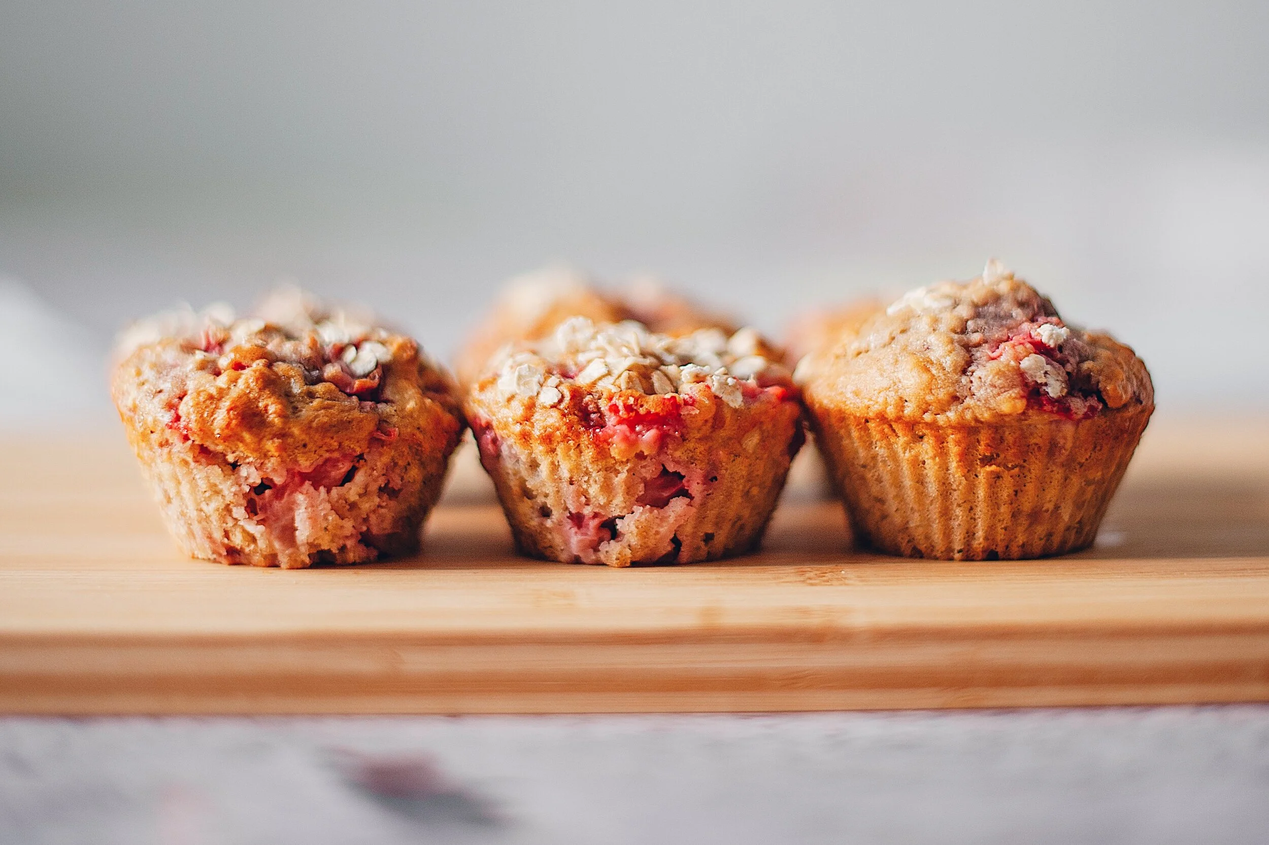 How to make... Flahavan's Strawberry Oat Muffins