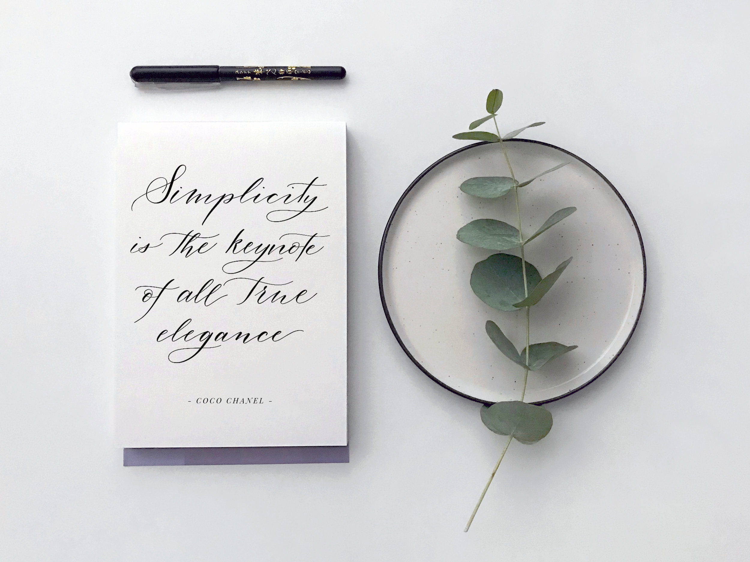 How to... calligraph