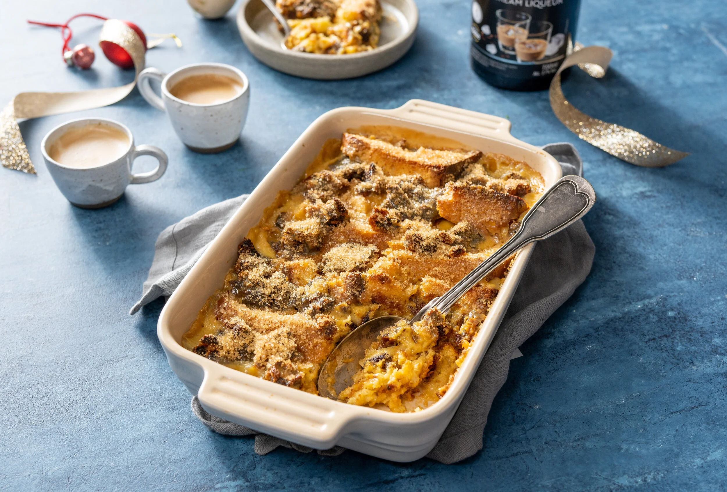 Make... Lidl's Deluxe Irish Cream Liqueur Bread and Butter Pudding
