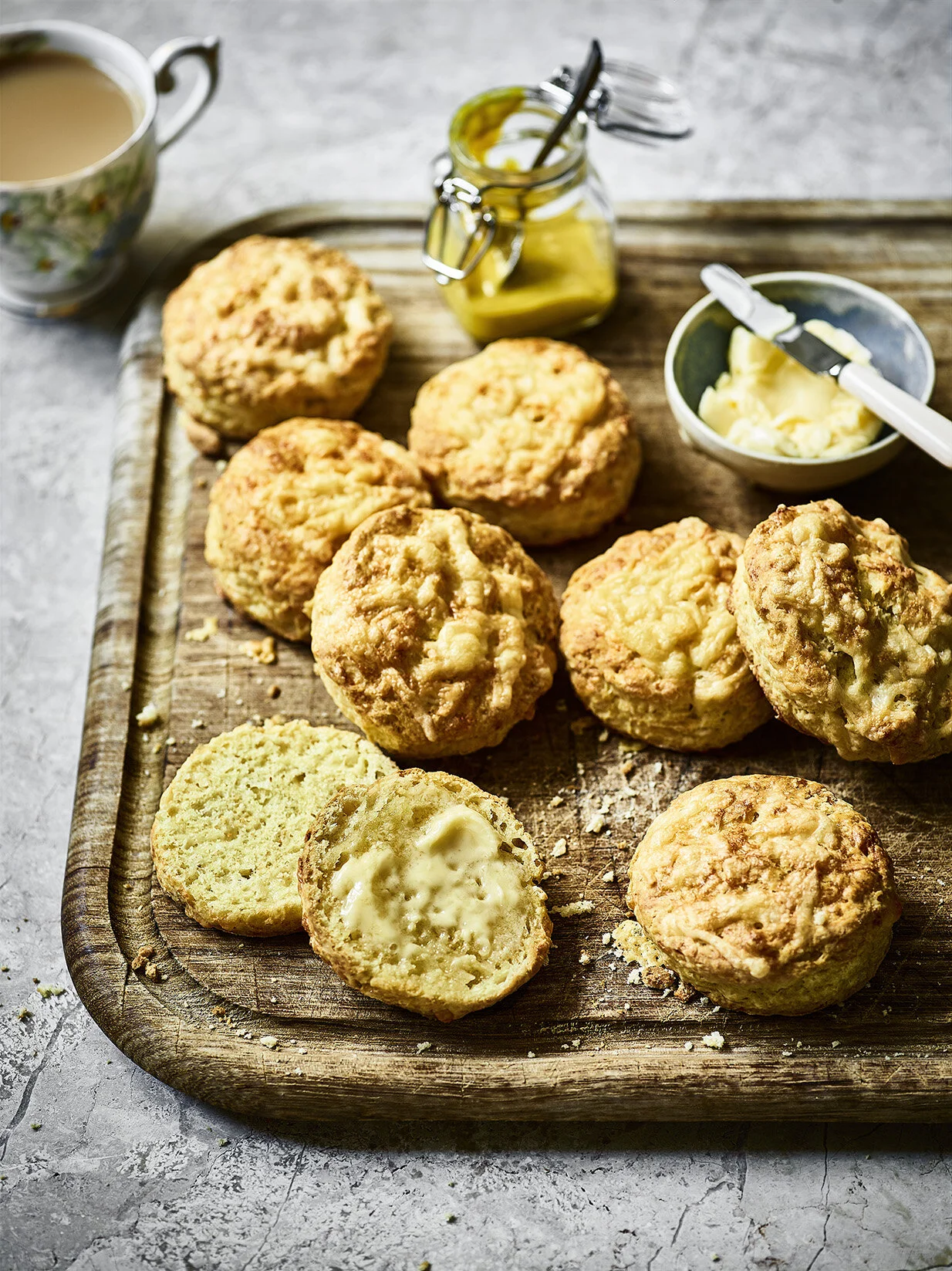 Make... The Little Mill Tasty Cheese Scones