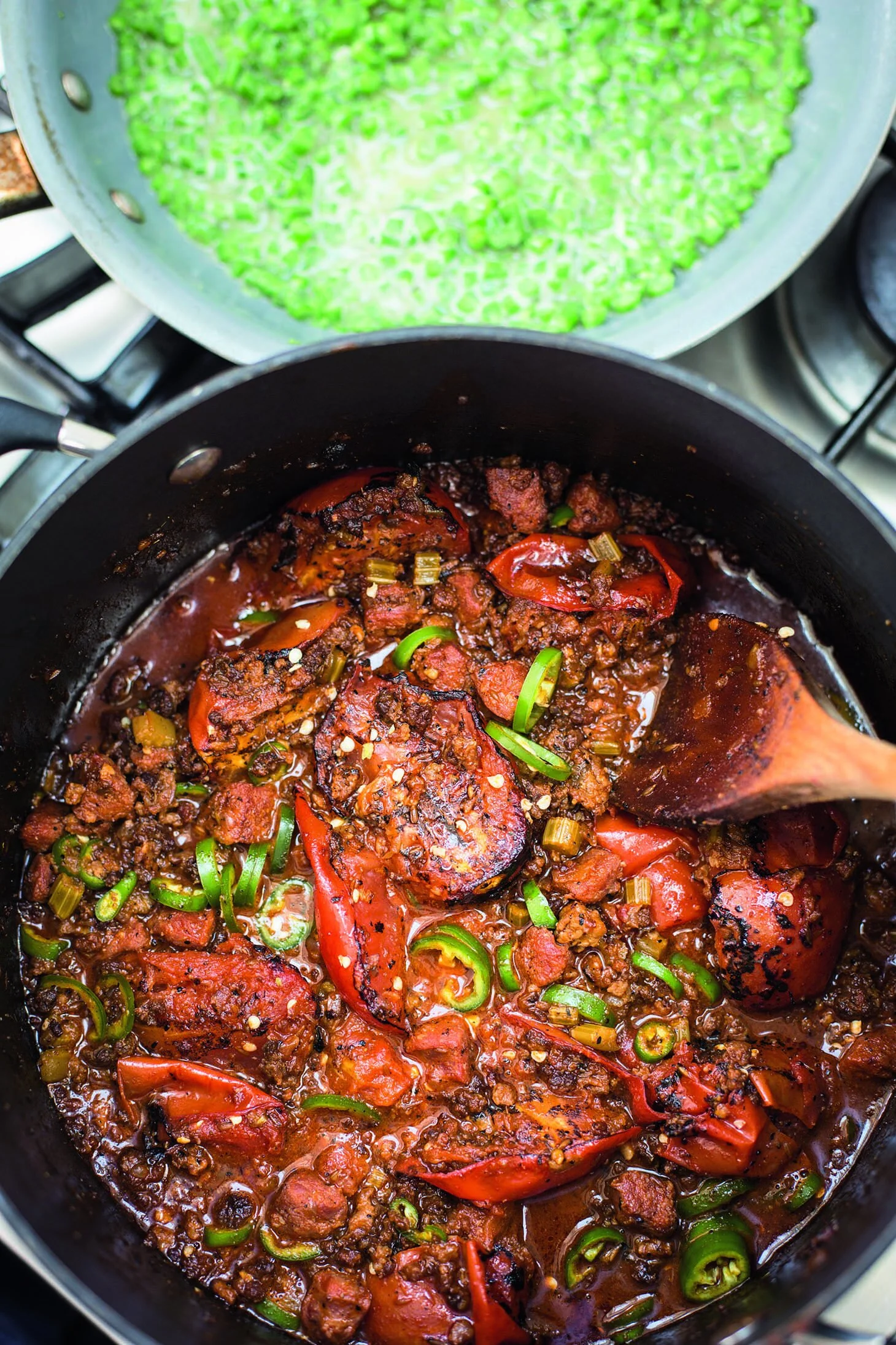 Tom Kerridge - Spicy Chilli with Green Beans 