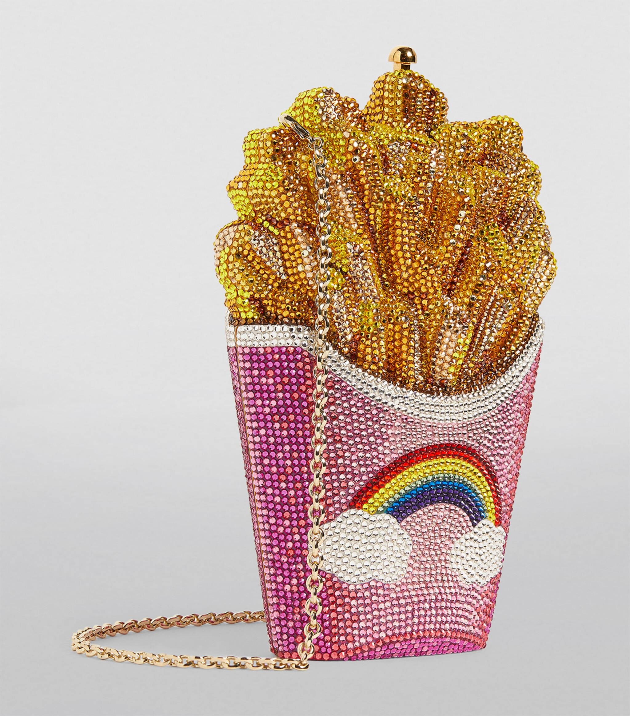 fries rainbow clutch