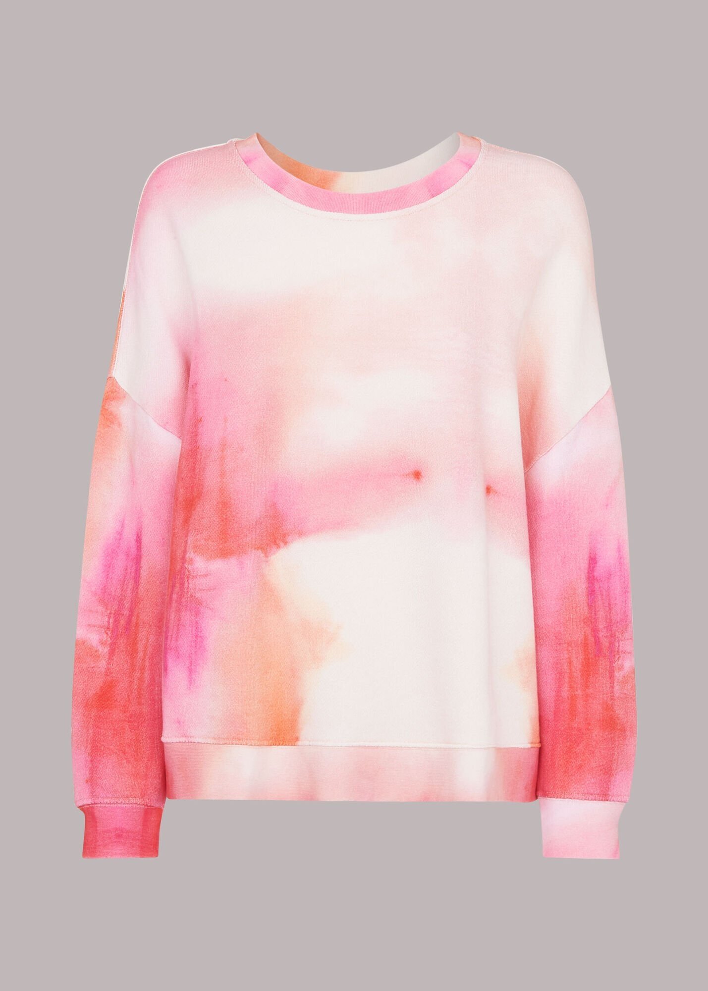 Whistles Tie Dye Cotton Sweatshirt €115, visit whistles.com.jpg