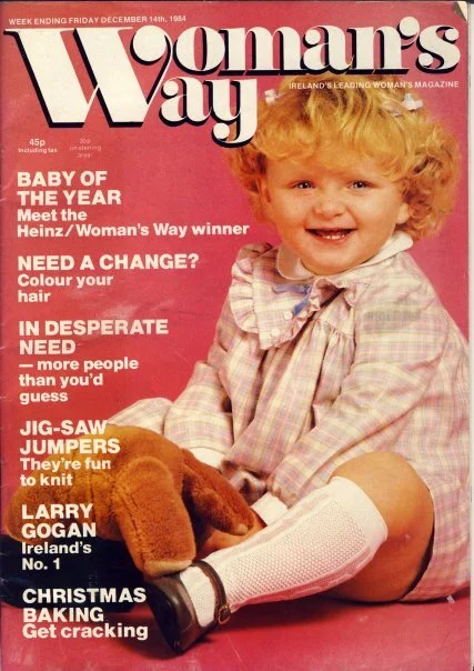 Louise on the Woman’s Way cover, 1984.