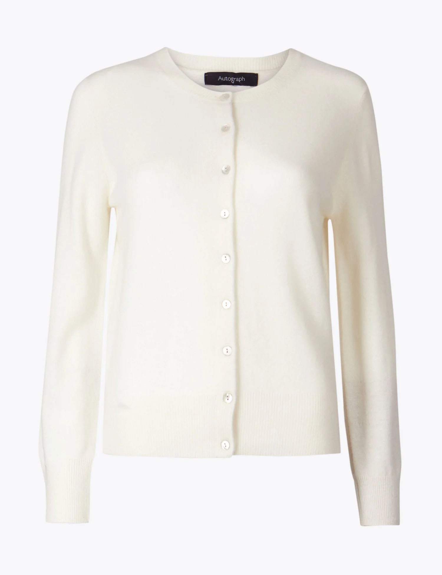AUTOGRAPH Pure Cashmere Crew Neck Cardi €129