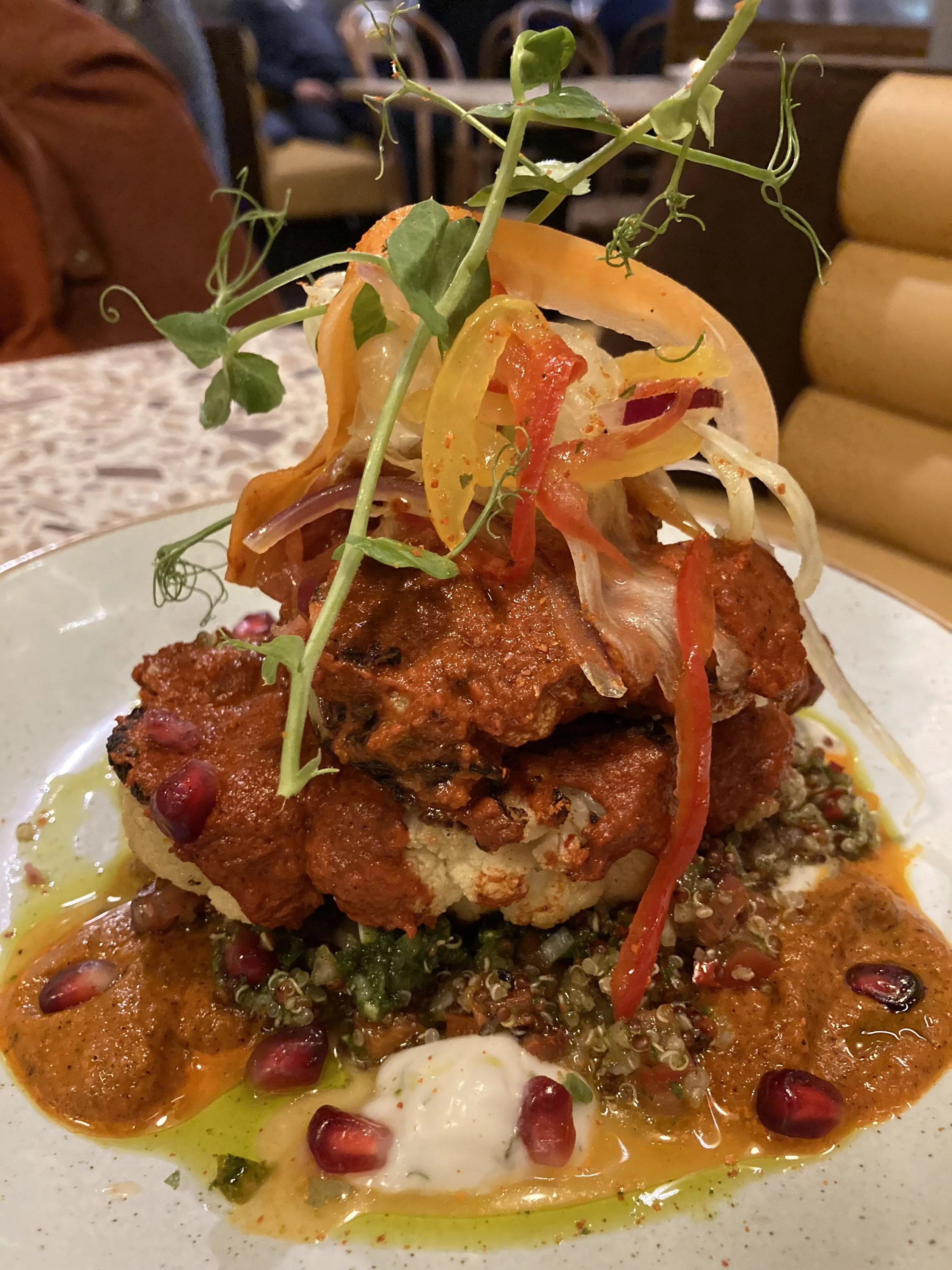 BBQ adobo cauliflower at Superico