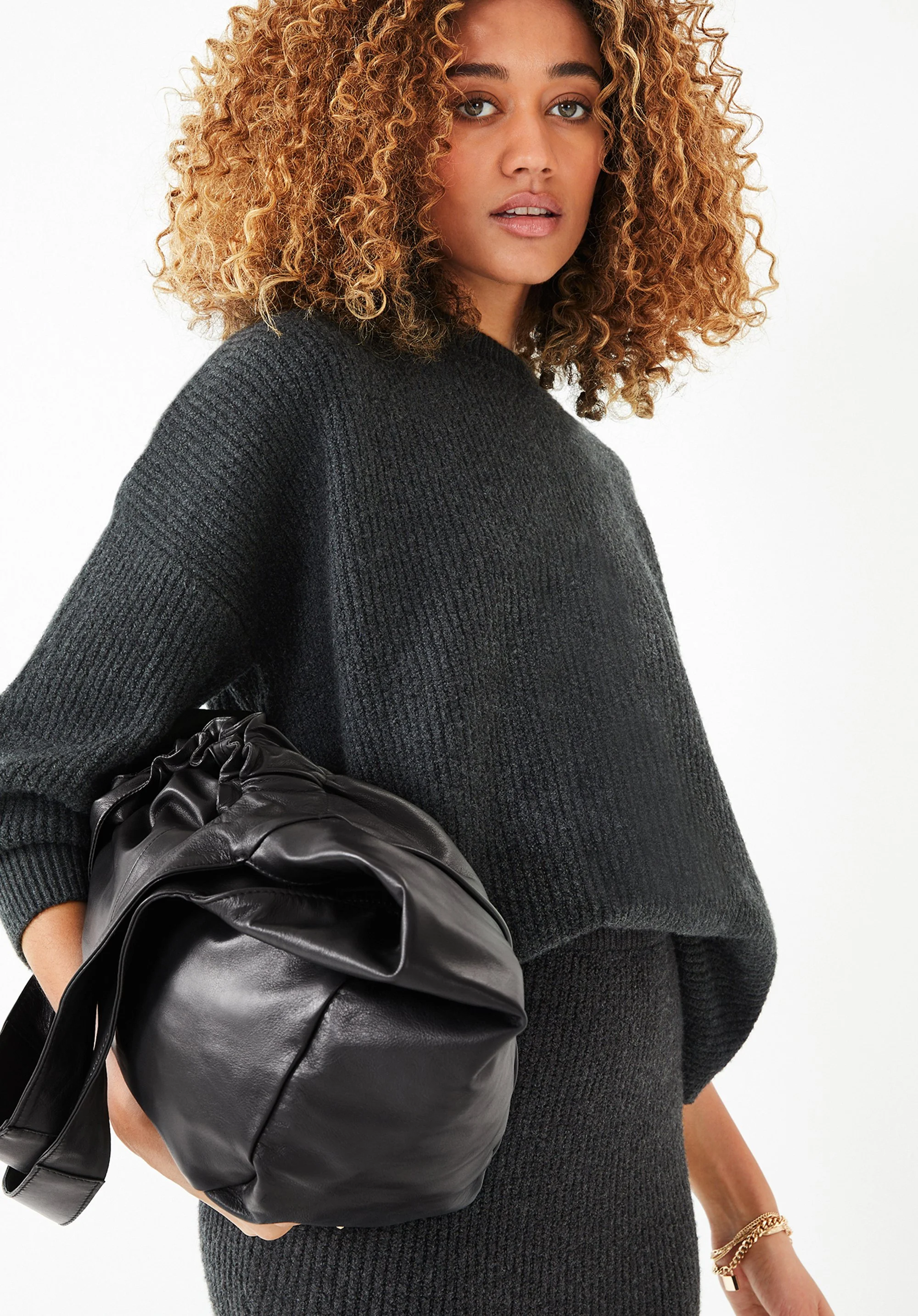 HUSH Baxter Leather Tote €185