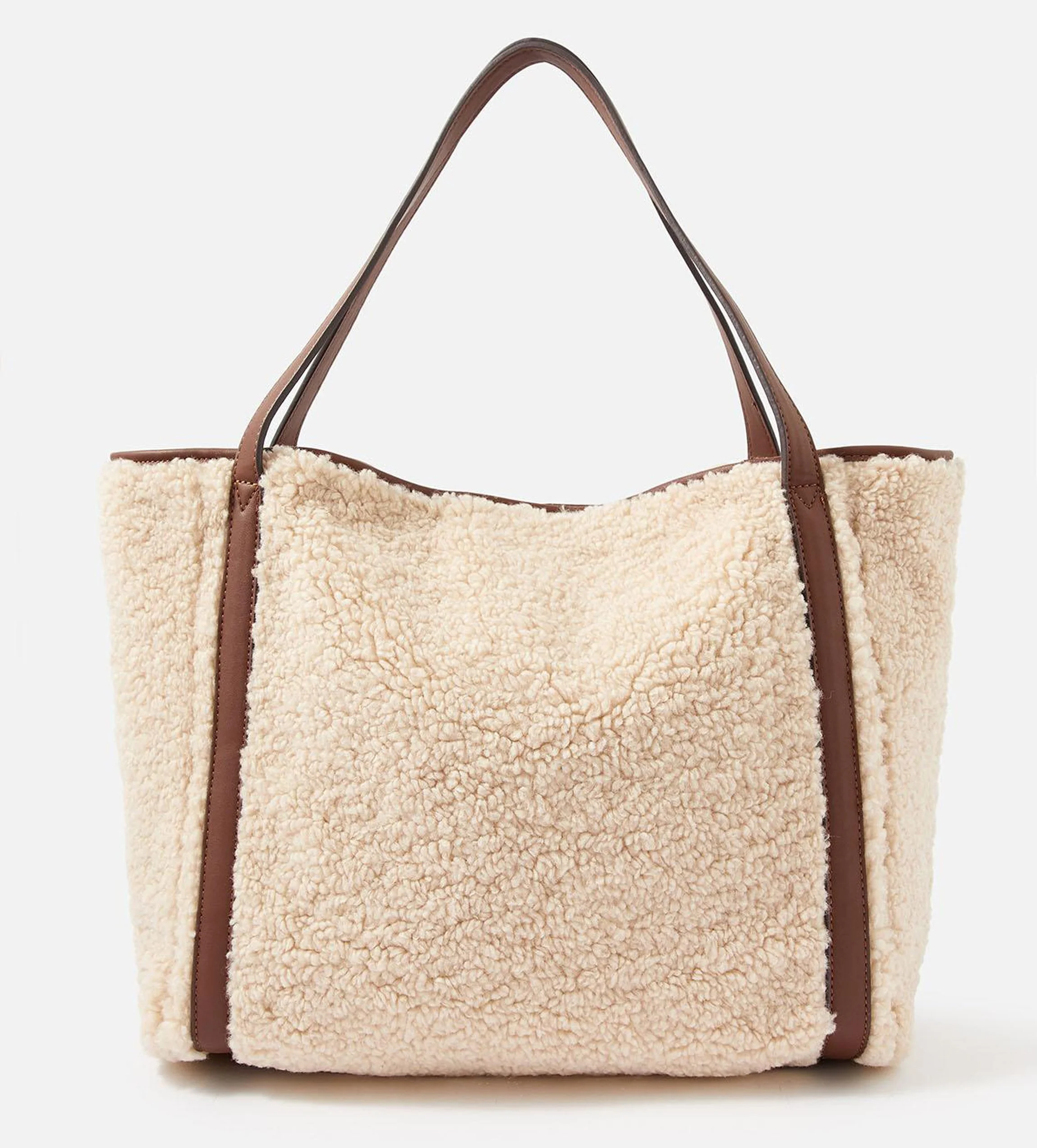 ACCESSORIZE Faux Shearling Slouch Bag €42
