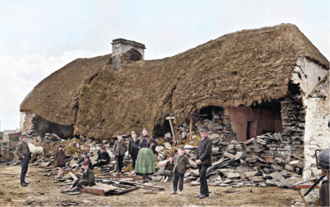 In Colour - Clare Mathias Magrath's house, Moyasta July 1888