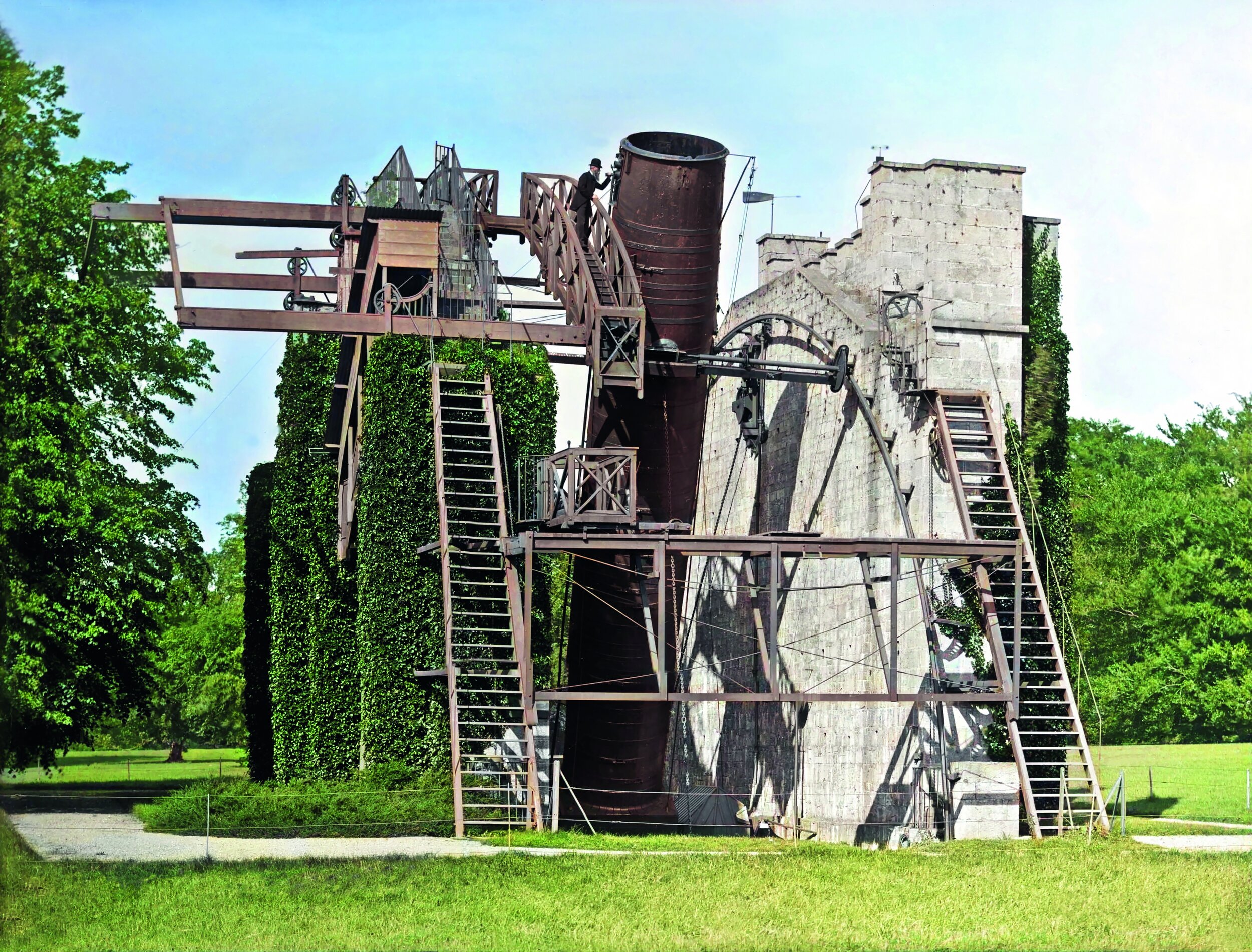 In Colour - Birr Castle Parsonstown Offaly Telescope 1885