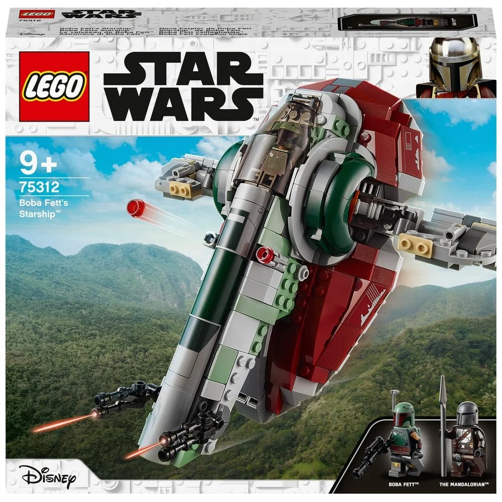 12>> Lego Star Wars Boba Fett’s Starship €50