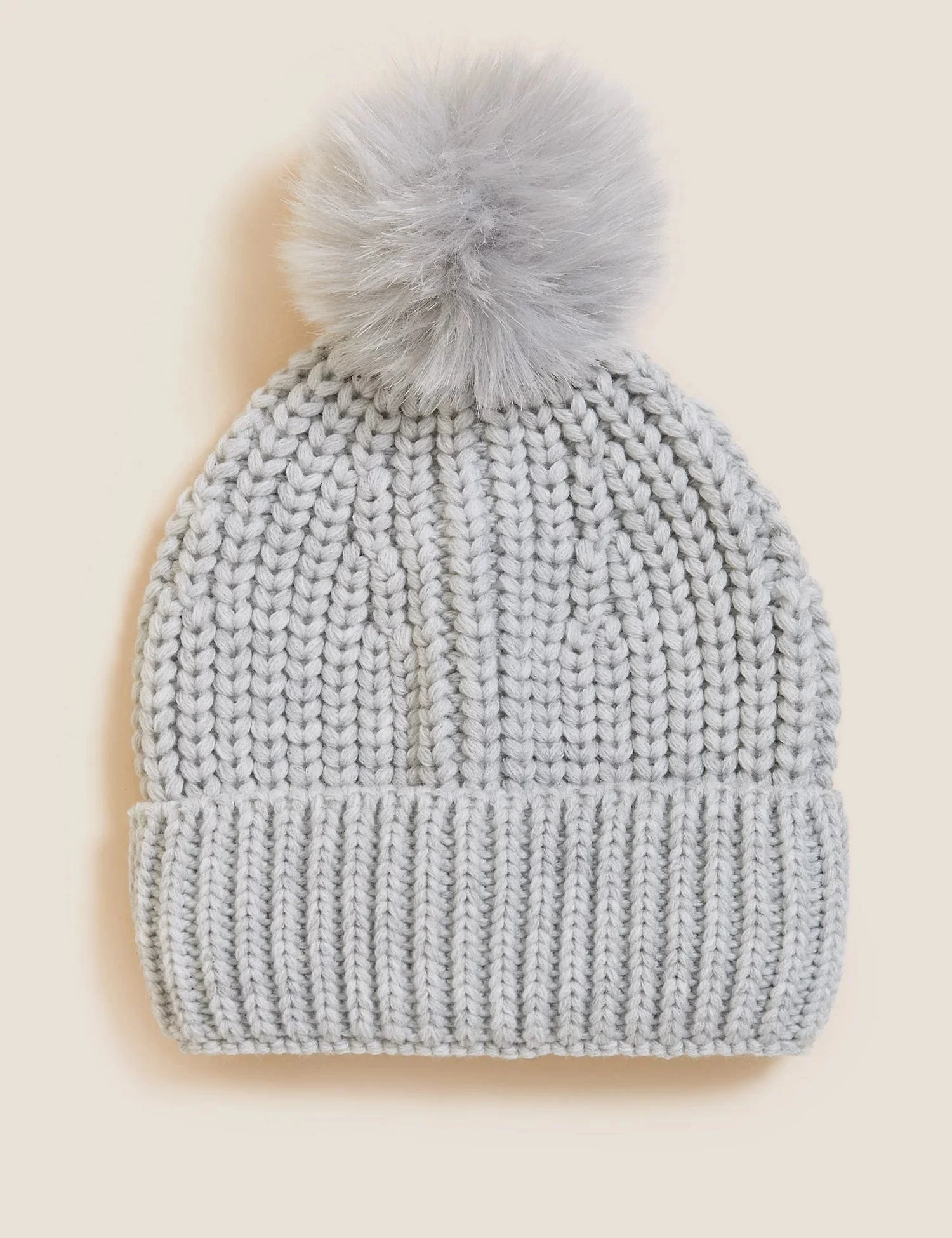 M&amp;S Collection Knitted Pom Hat €17